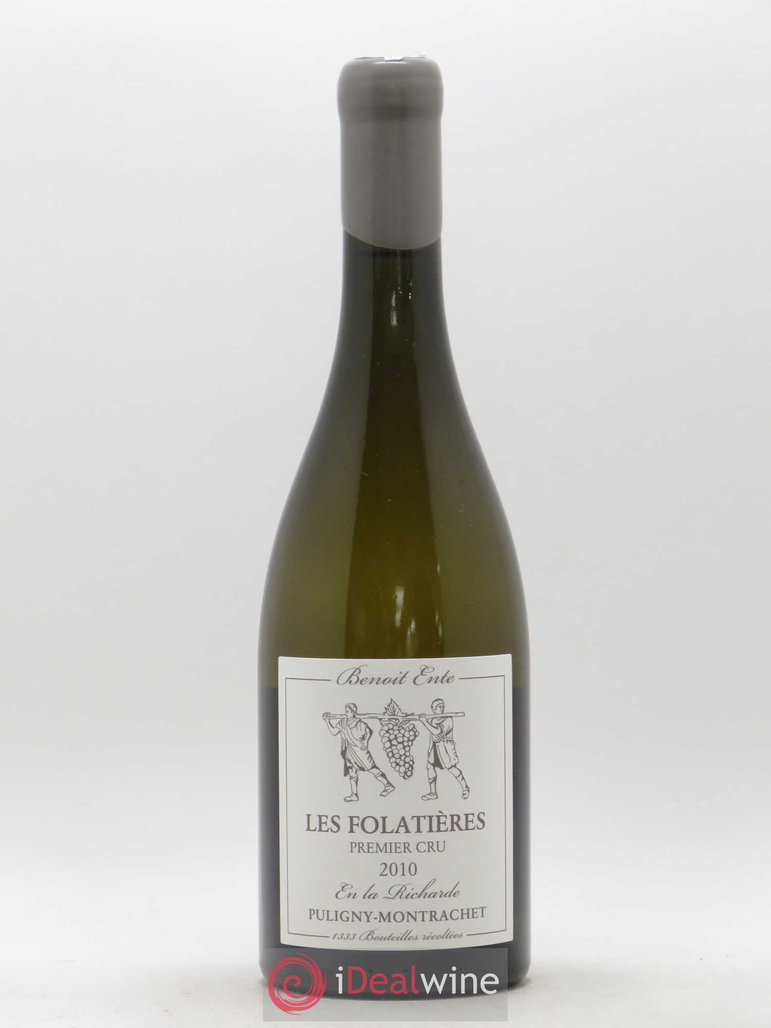 Puligny-Montrachet 1er Cru Folatières En la Richarde Benoit Ente 2010 - Lot de 1 bouteille - 0