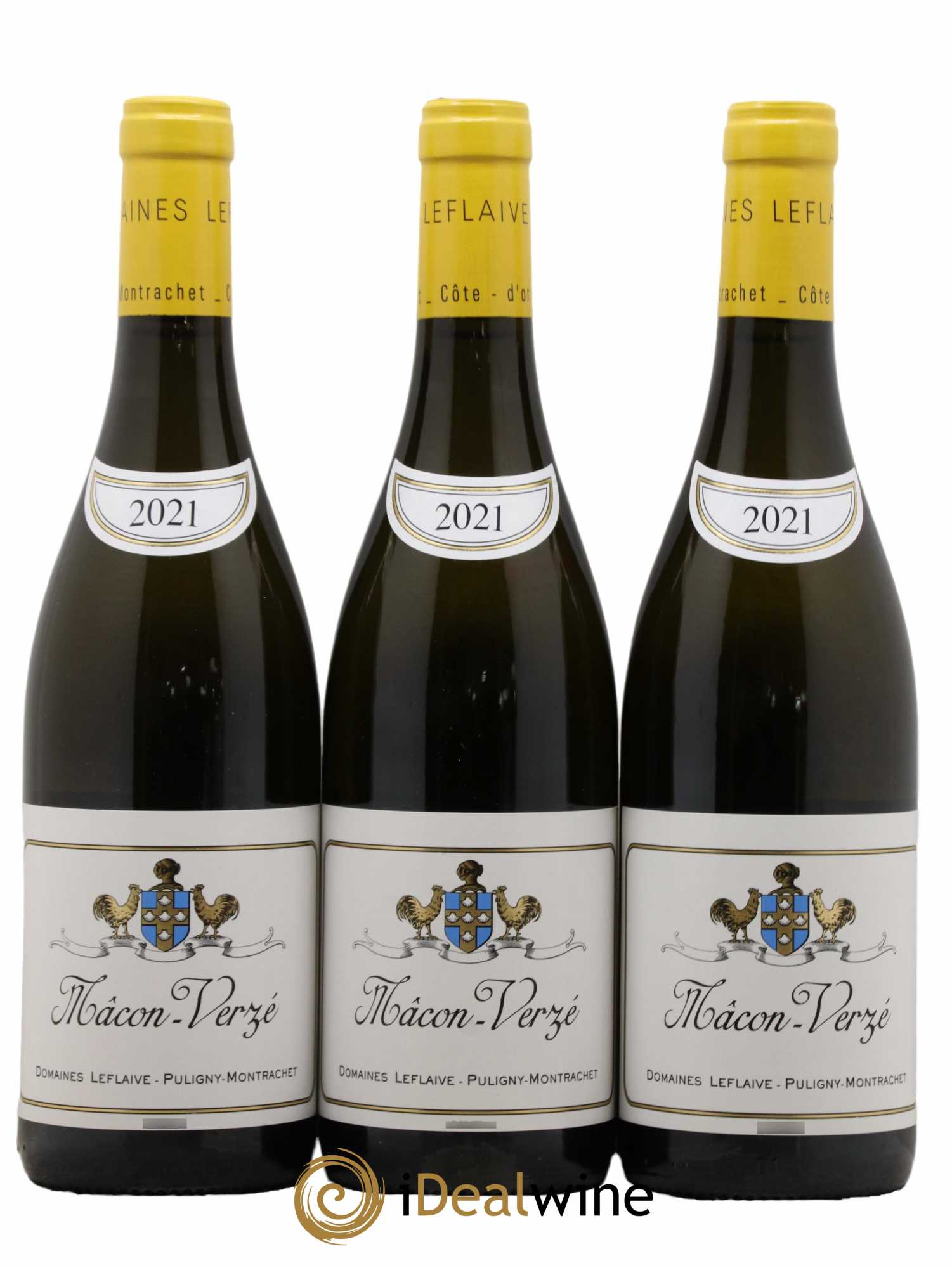 Mâcon Verzé Leflaive (Domaine) 2021 - Lot de 3 bouteilles - 0