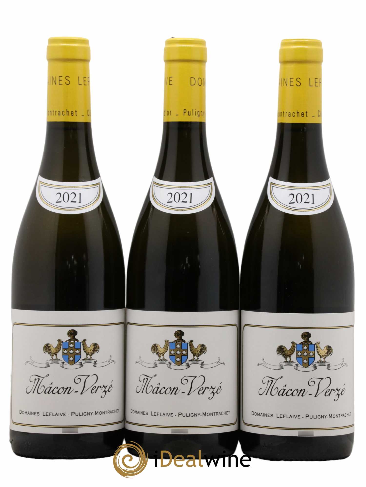 Mâcon Verzé Leflaive (Domaine) 2021 - Lot de 3 bouteilles - 0