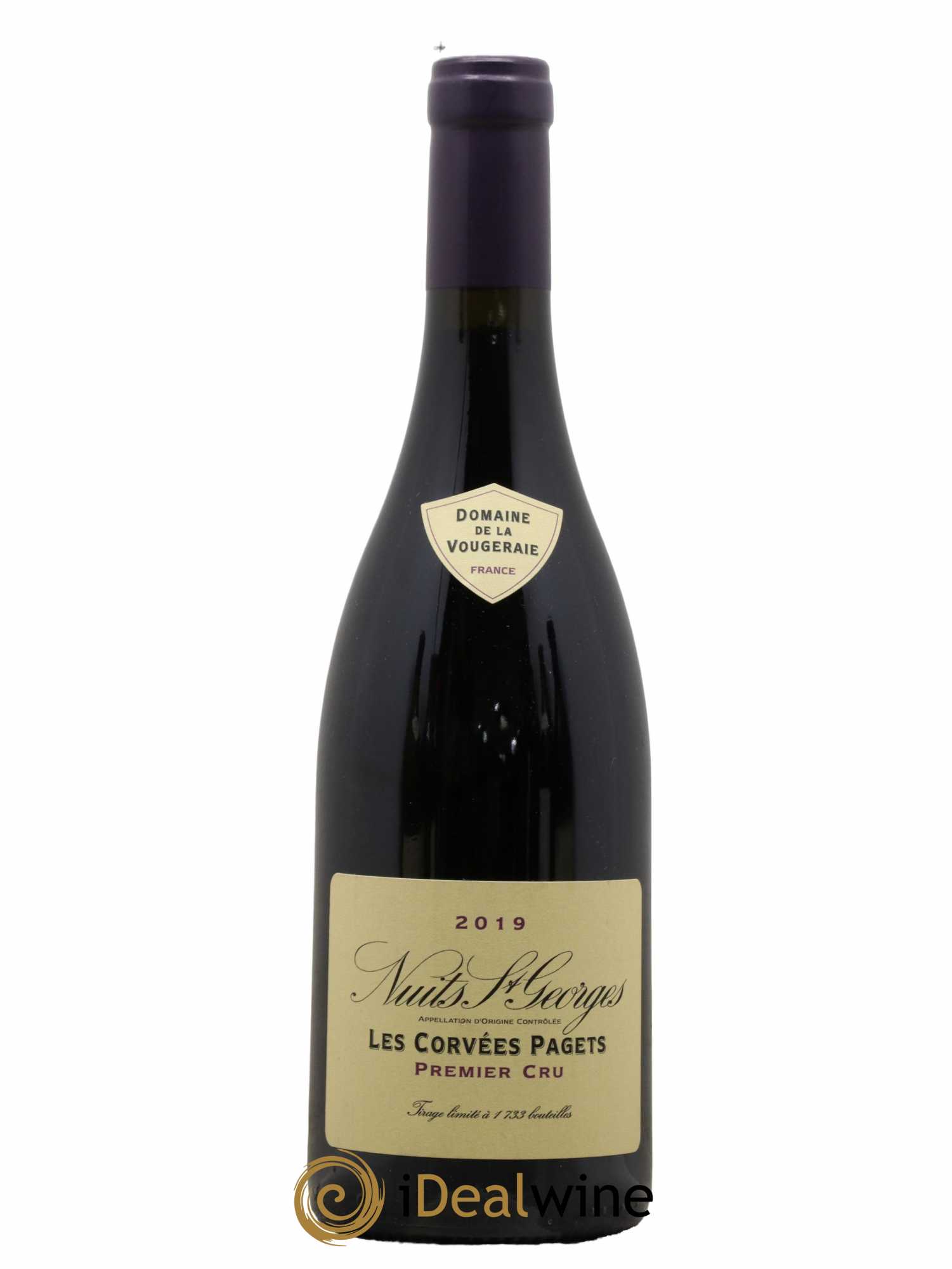 Nuits-Saint-Georges 1er Cru Les Corvées Pagets La Vougeraie 2019 - Lotto di 1 bottiglia - 0