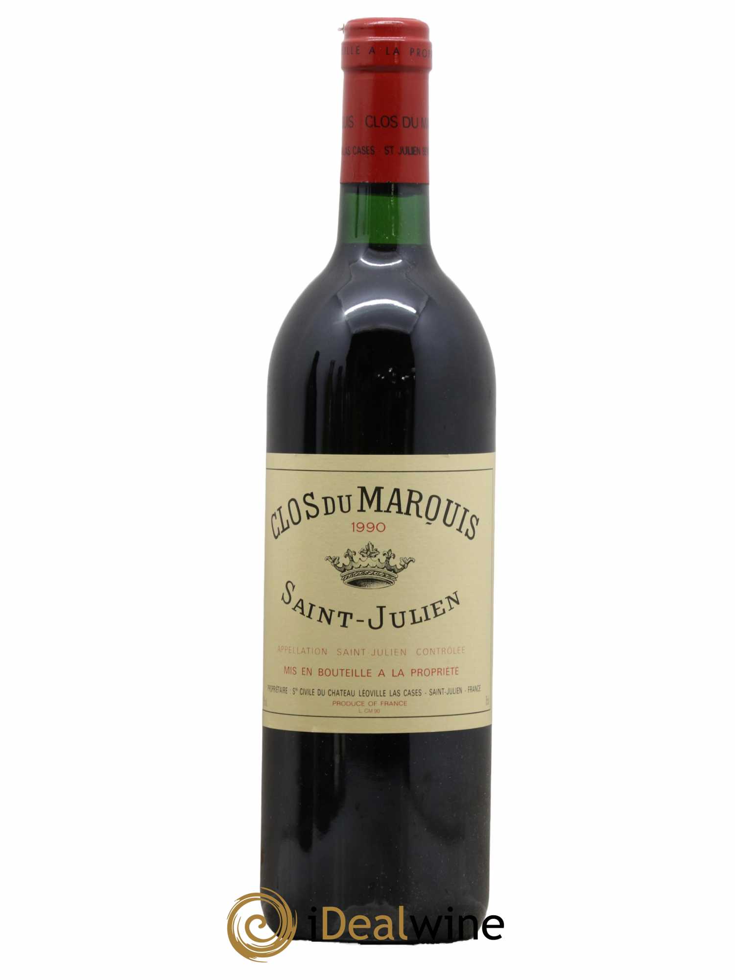 Clos du Marquis 1990 - Lot de 1 bouteille - 0