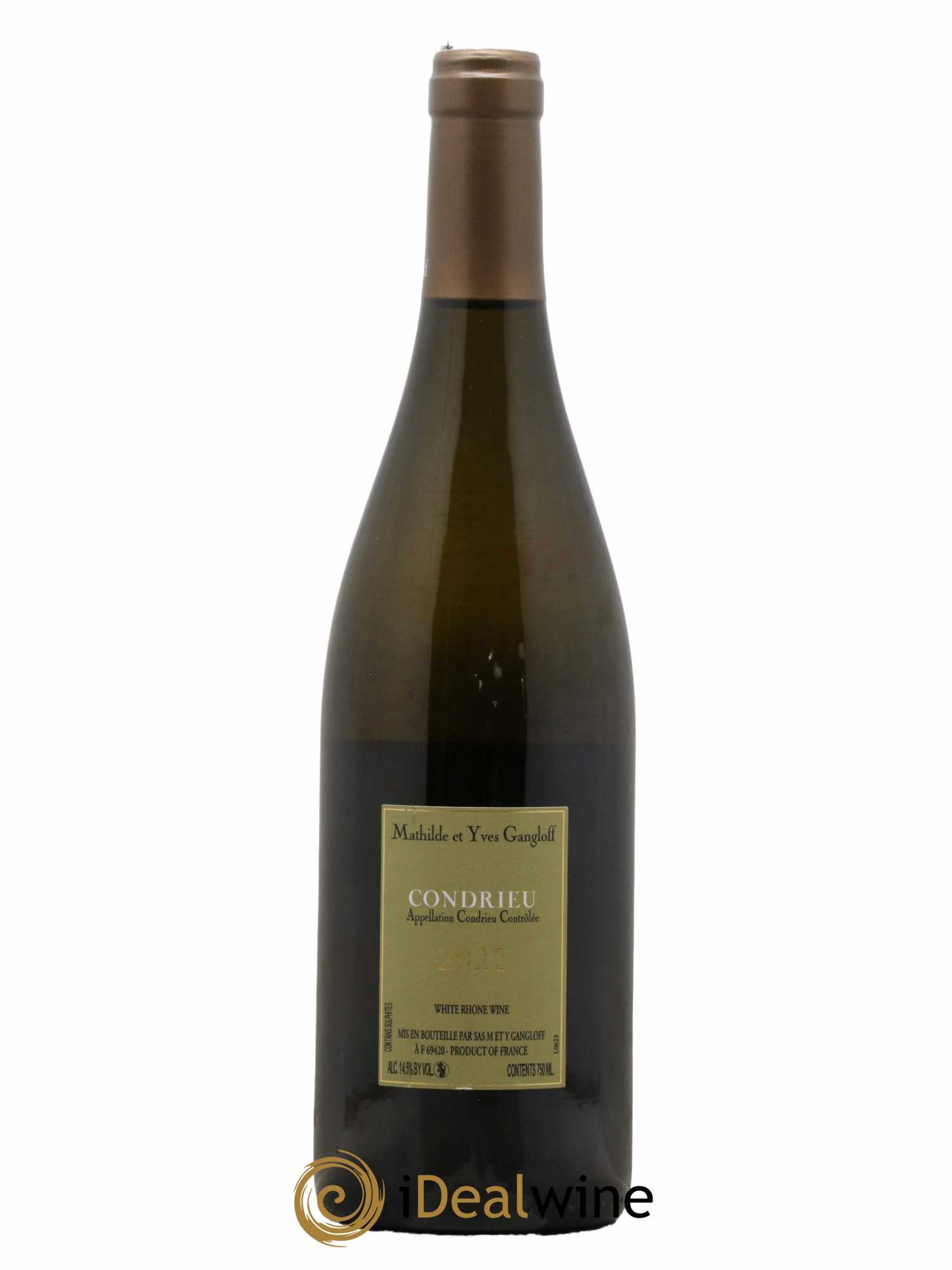 Condrieu Domaine Gangloff (Domaine) 2022 - Lot de 1 bouteille - 1