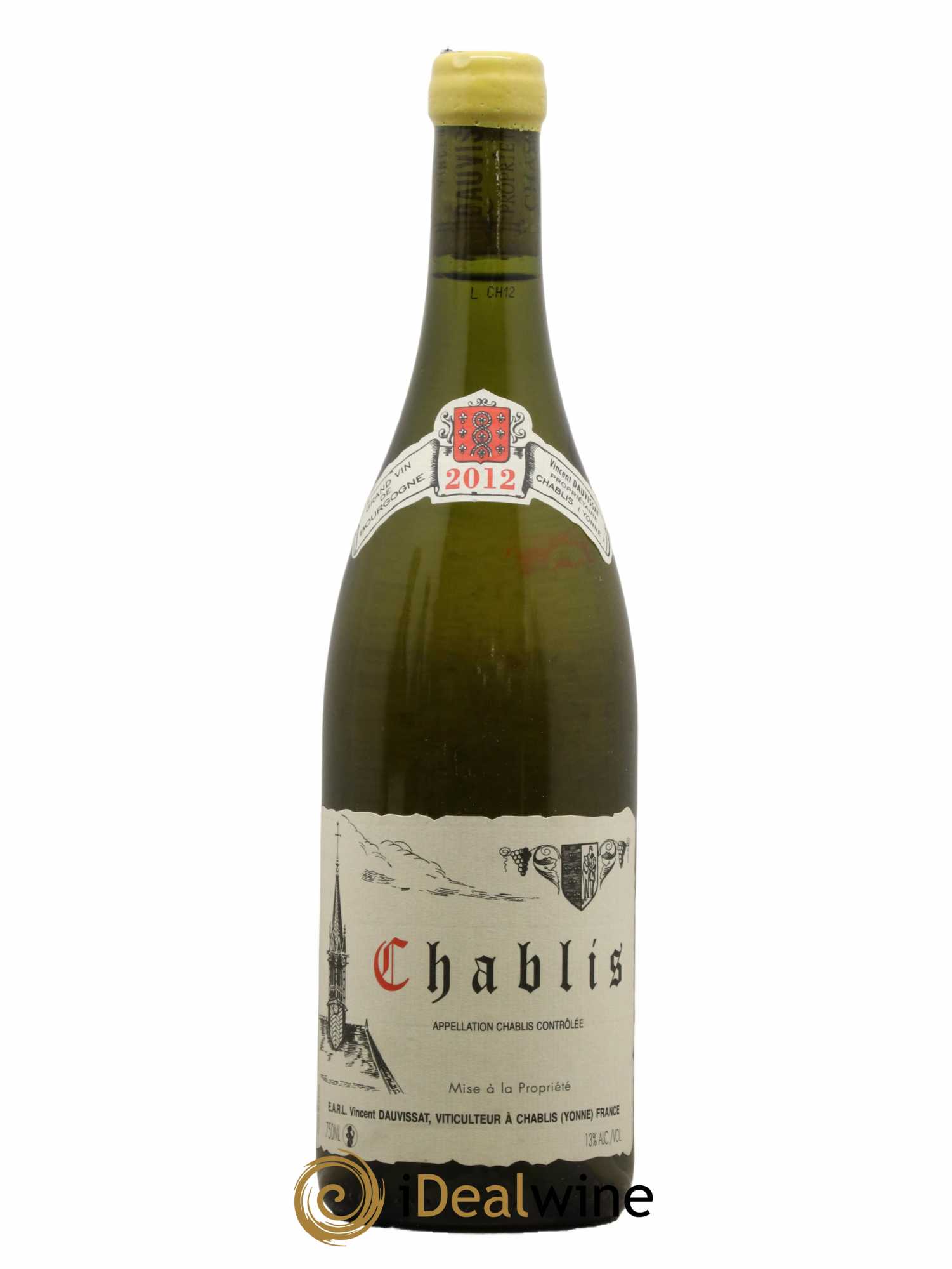 Chablis Vincent Dauvissat (Domaine) 2012 - Lot de 1 bouteille - 0
