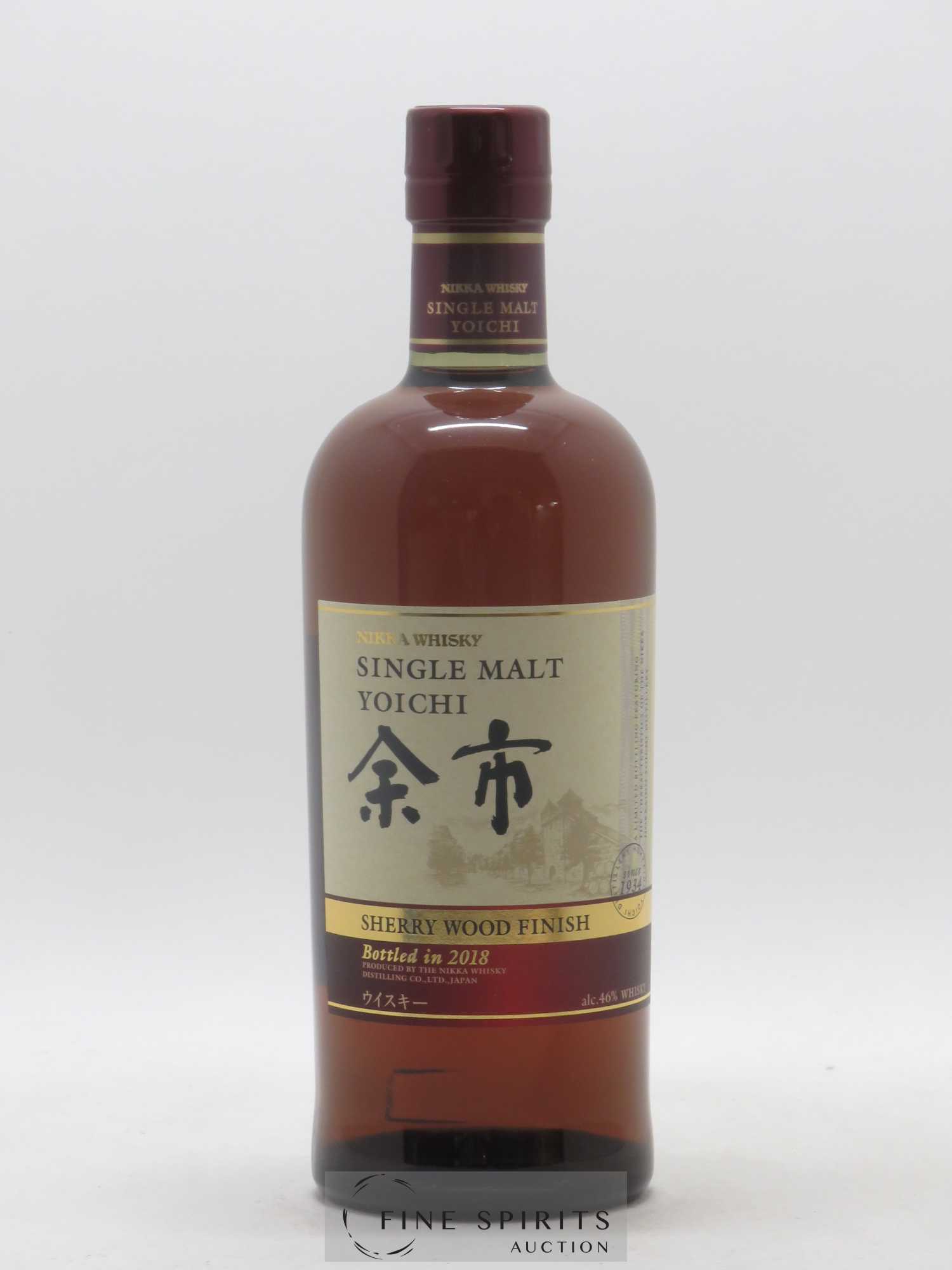 Yoichi Of. Sherry Wood Finish 2018 Release Nikka Whisky - Lot de 1 bouteille - 1