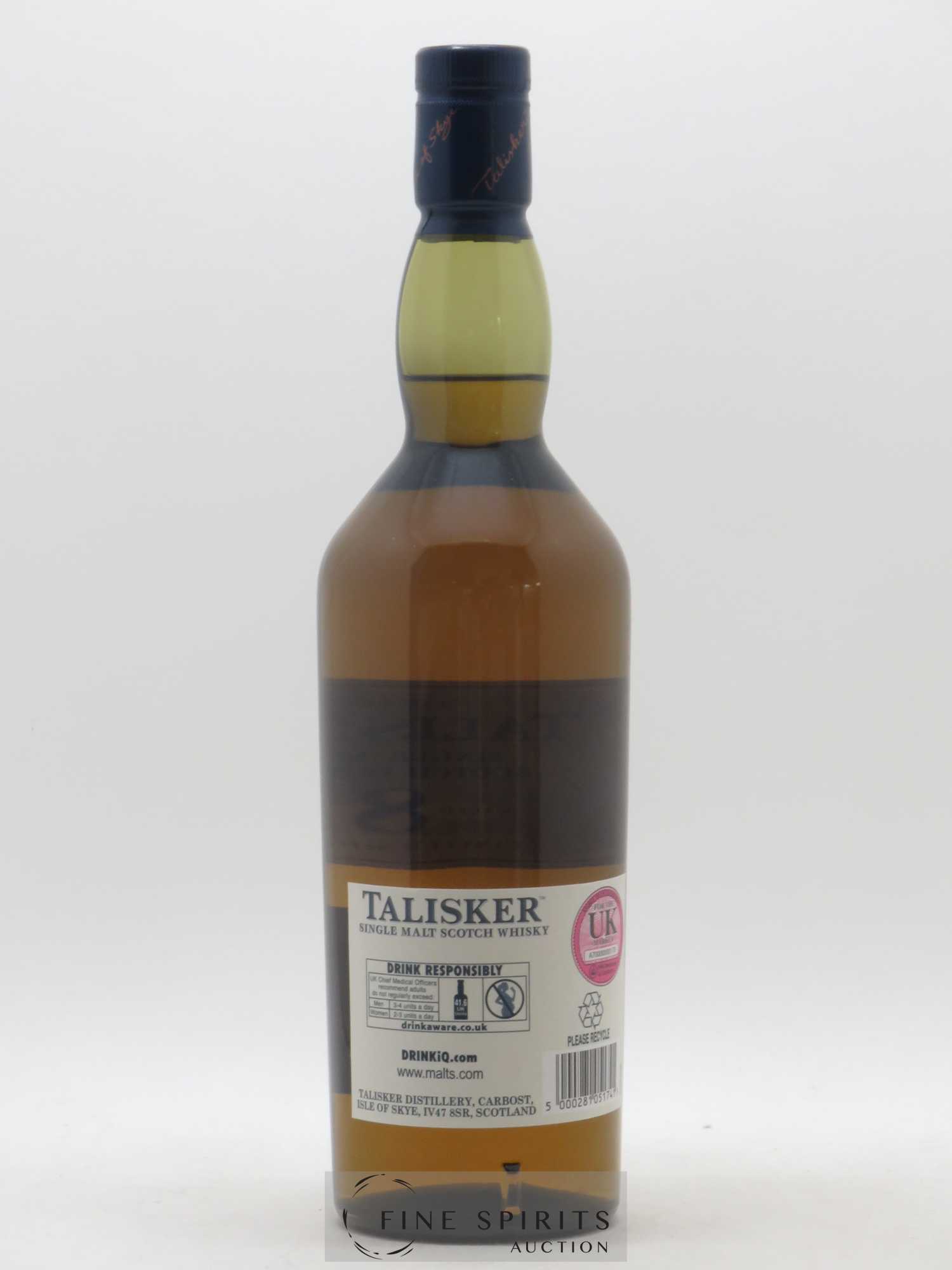 Talisker 8 years 2009 Of. Natural Cask Strength bottled 2018 Limited Release - Lot de 1 bouteille - 2