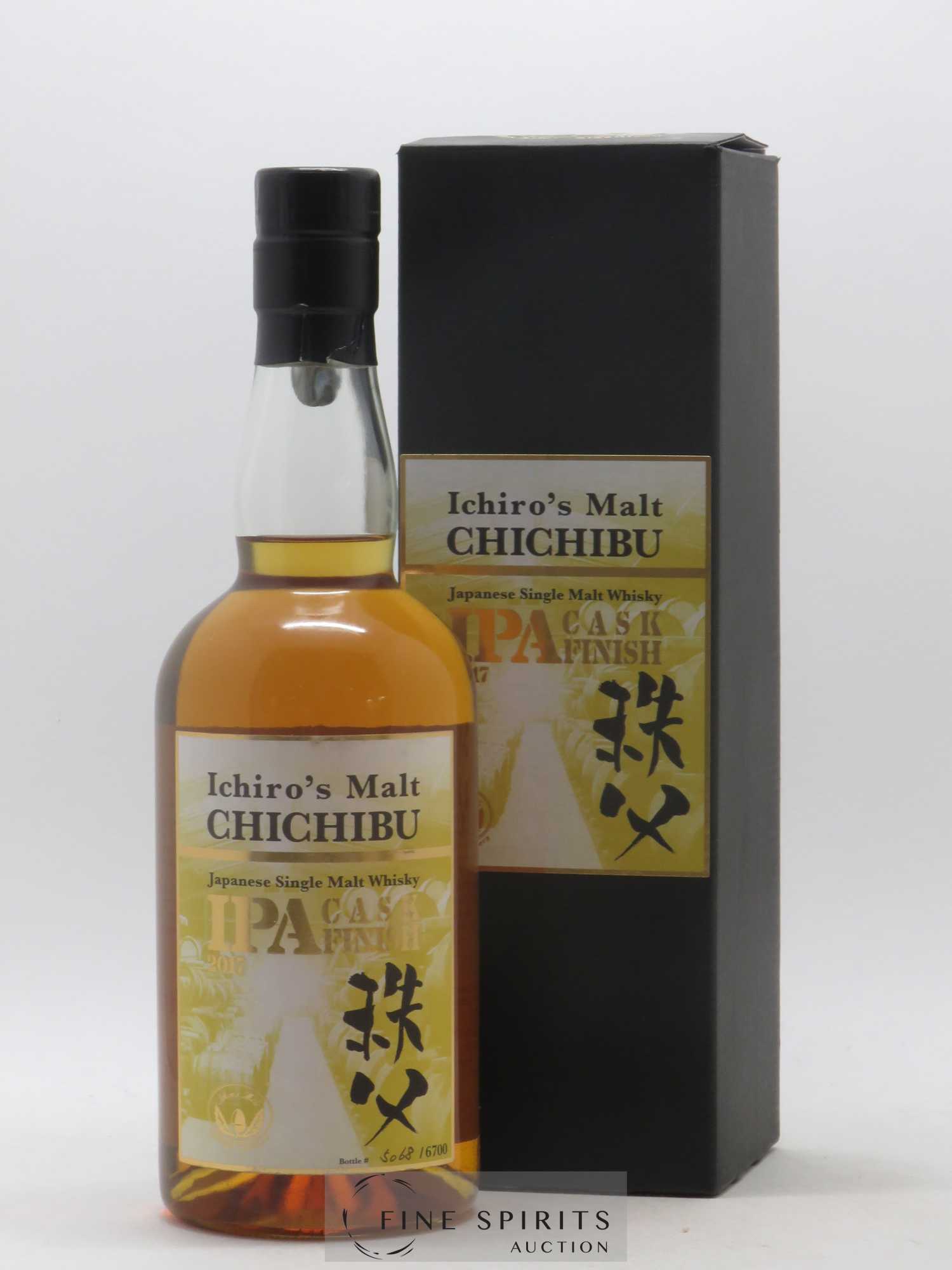 Chichibu Of. Ipa Cask Finish 2017 Release - One of 6700 Ichiro's Malt - Lot de 1 bouteille - 0