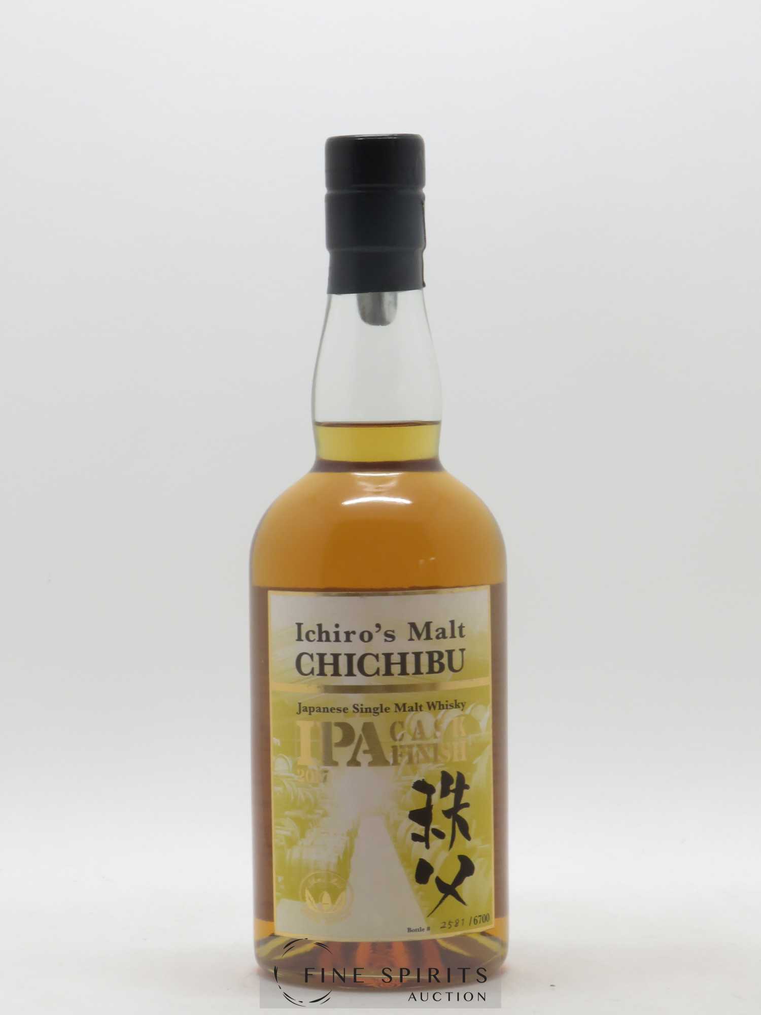 Chichibu Of. Ipa Cask Finish 2017 Release - One of 6700 Ichiro's Malt - Lot de 1 bouteille - 1