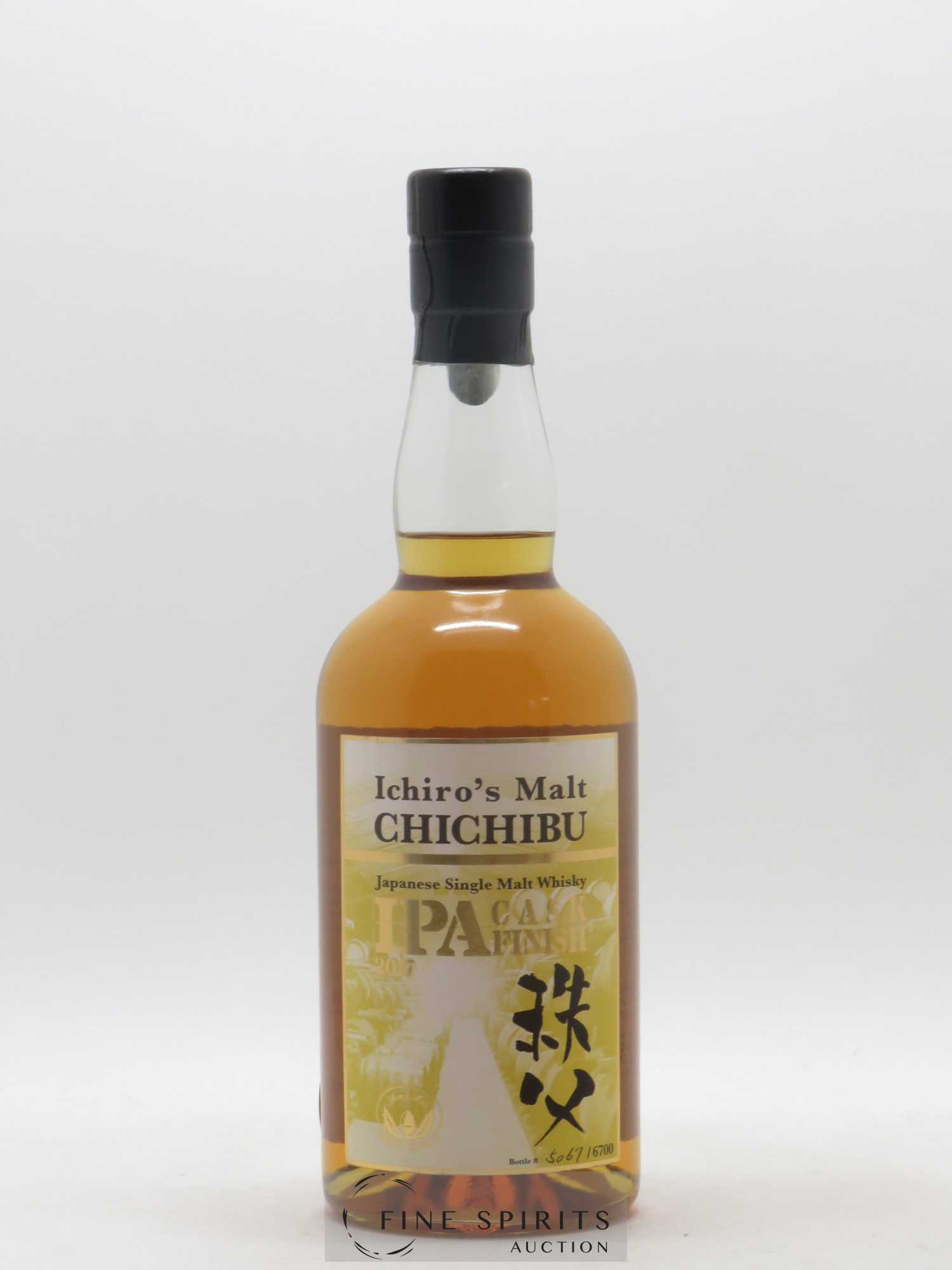 Chichibu Of. Ipa Cask Finish 2017 Release - One of 6700 Ichiro's Malt - Lot de 1 bouteille - 1