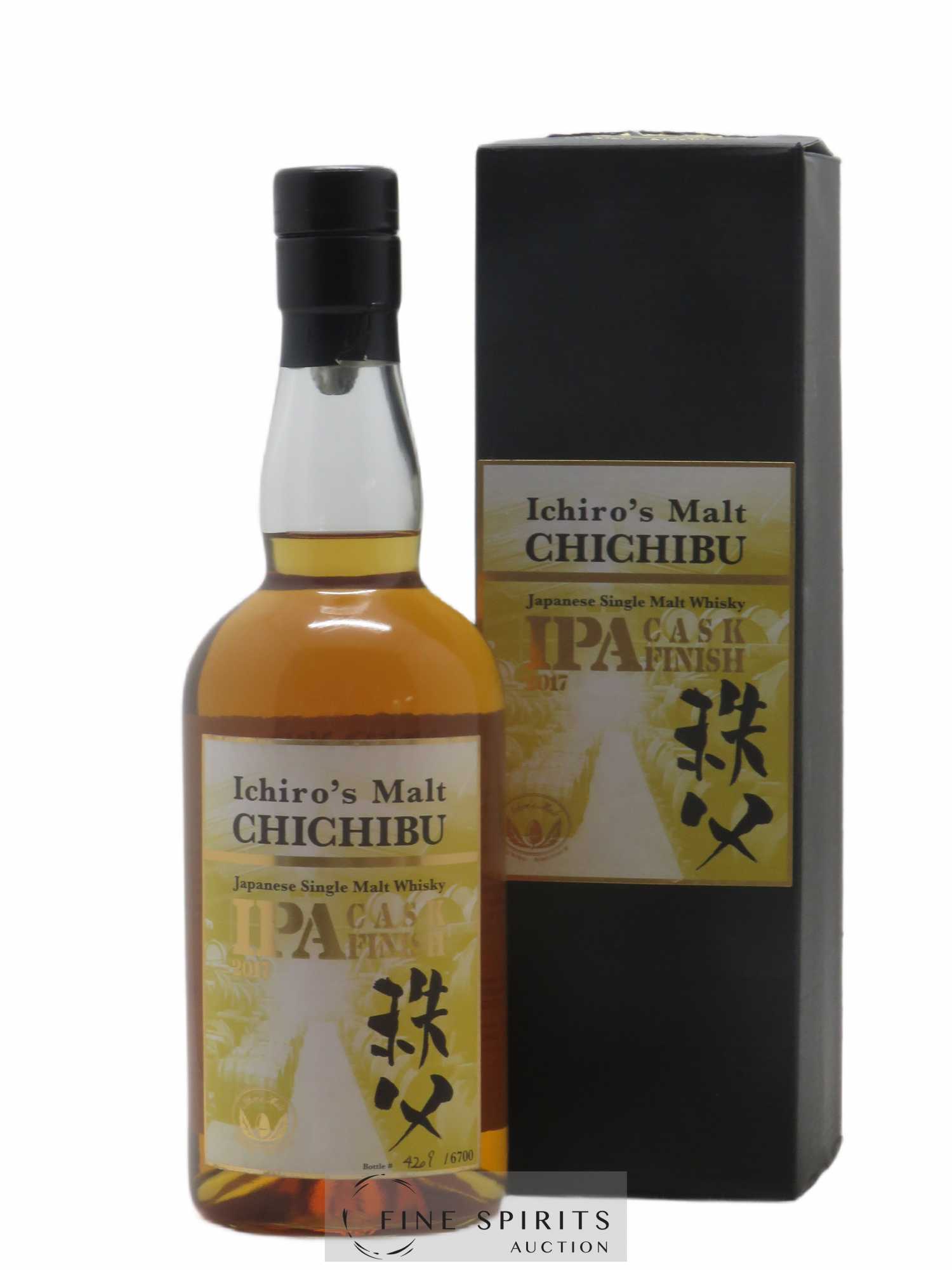Chichibu Of. Ipa Cask Finish 2017 Release - One of 6700 Ichiro's Malt - Lot de 1 bouteille - 0