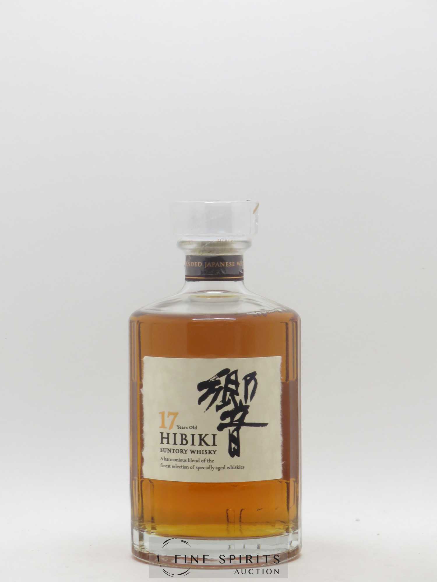 Hibiki 17 years Of. Suntory - Lot de 1 bouteille - 1