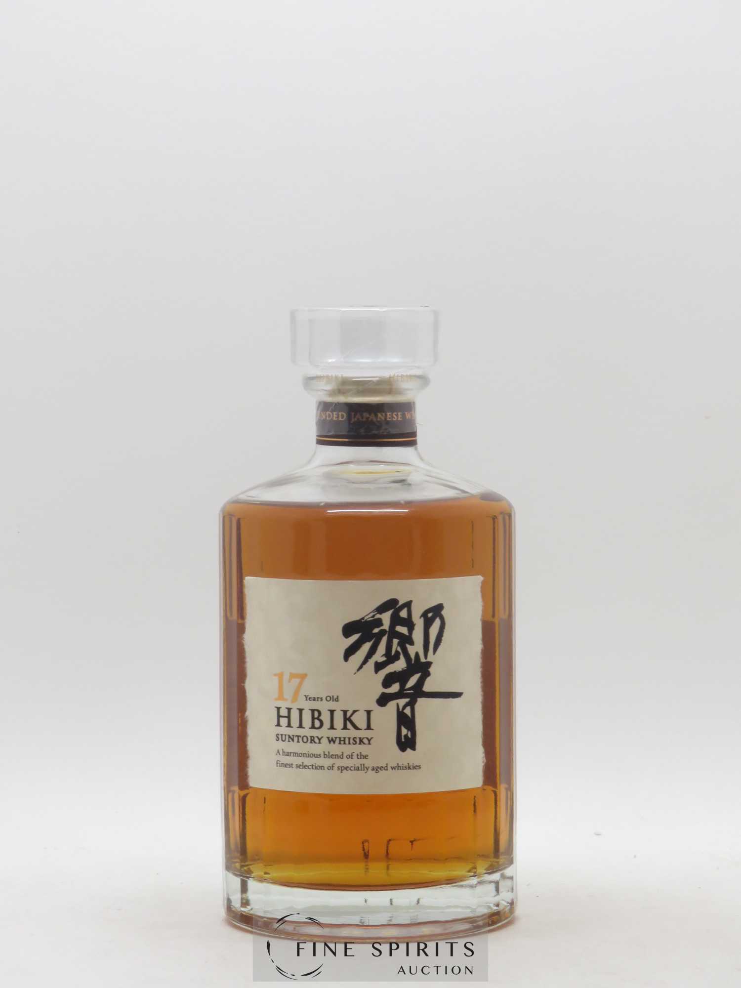 Hibiki 17 years Of. Suntory - Lot de 1 bouteille - 1