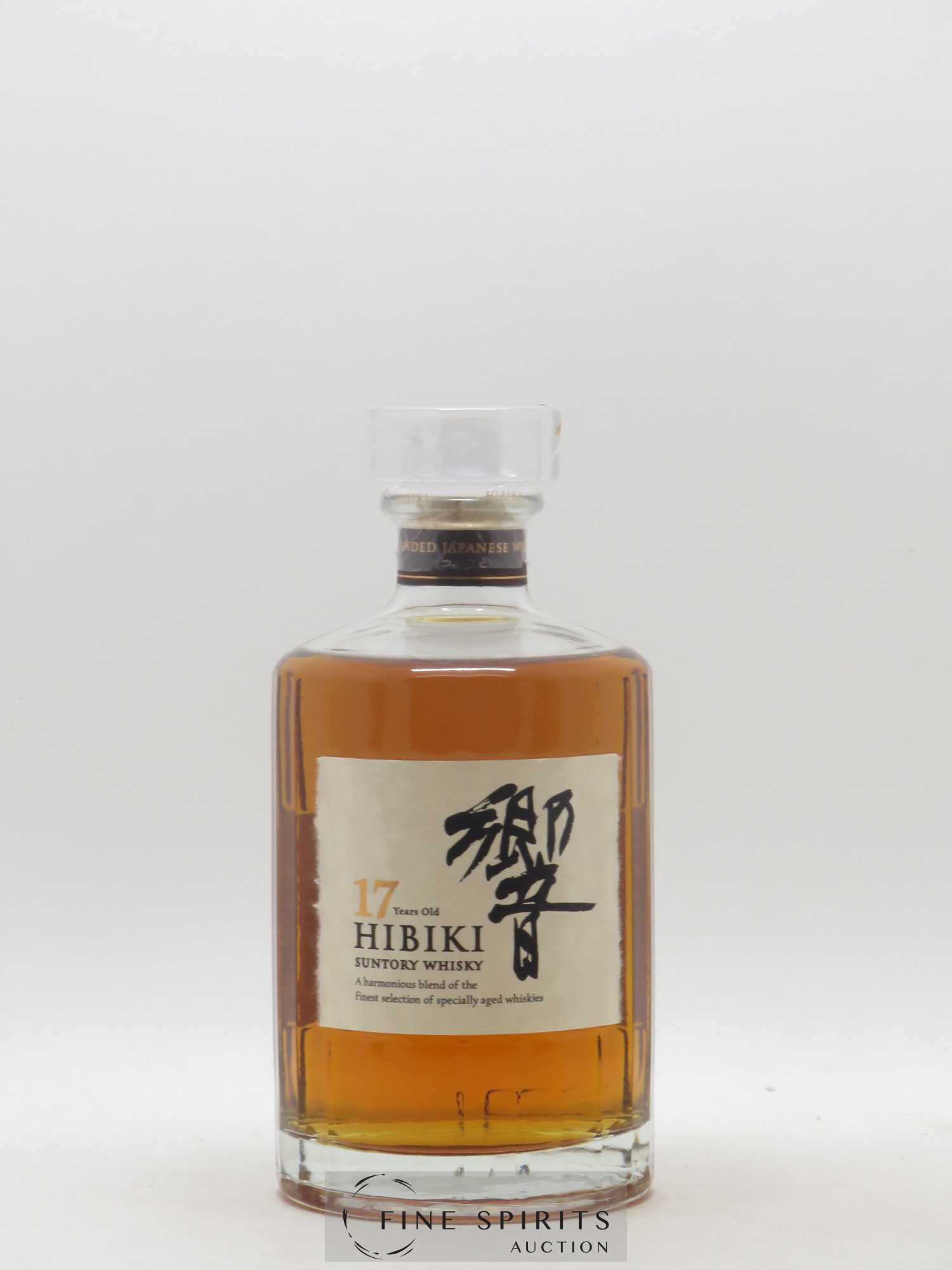 Hibiki 17 years Of. Suntory - Lot de 1 bouteille - 1