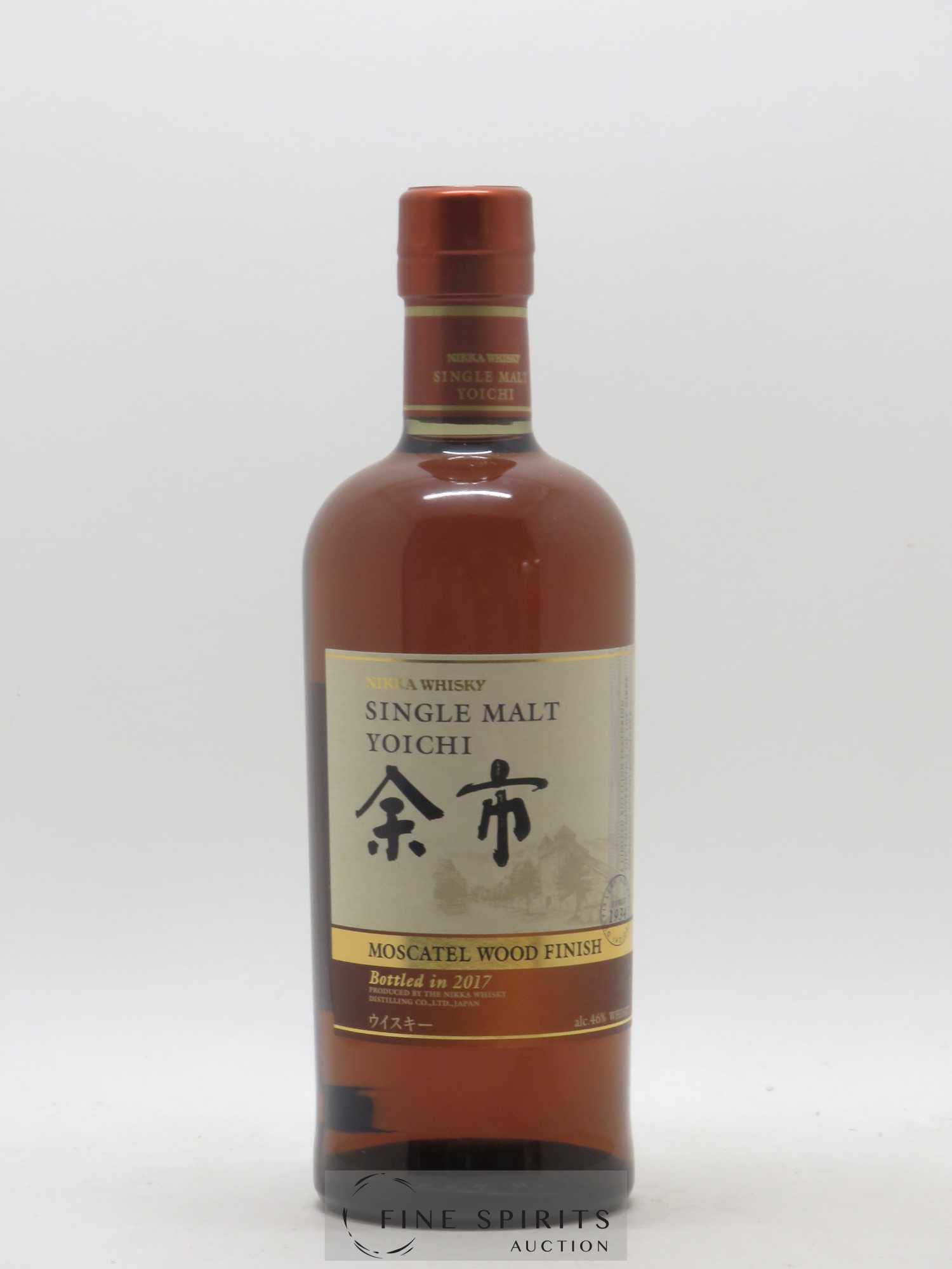 Yoichi Of. Moscatel Wood Finish bottled 2017 Nikka Whisky - Lot de 1 bouteille - 0