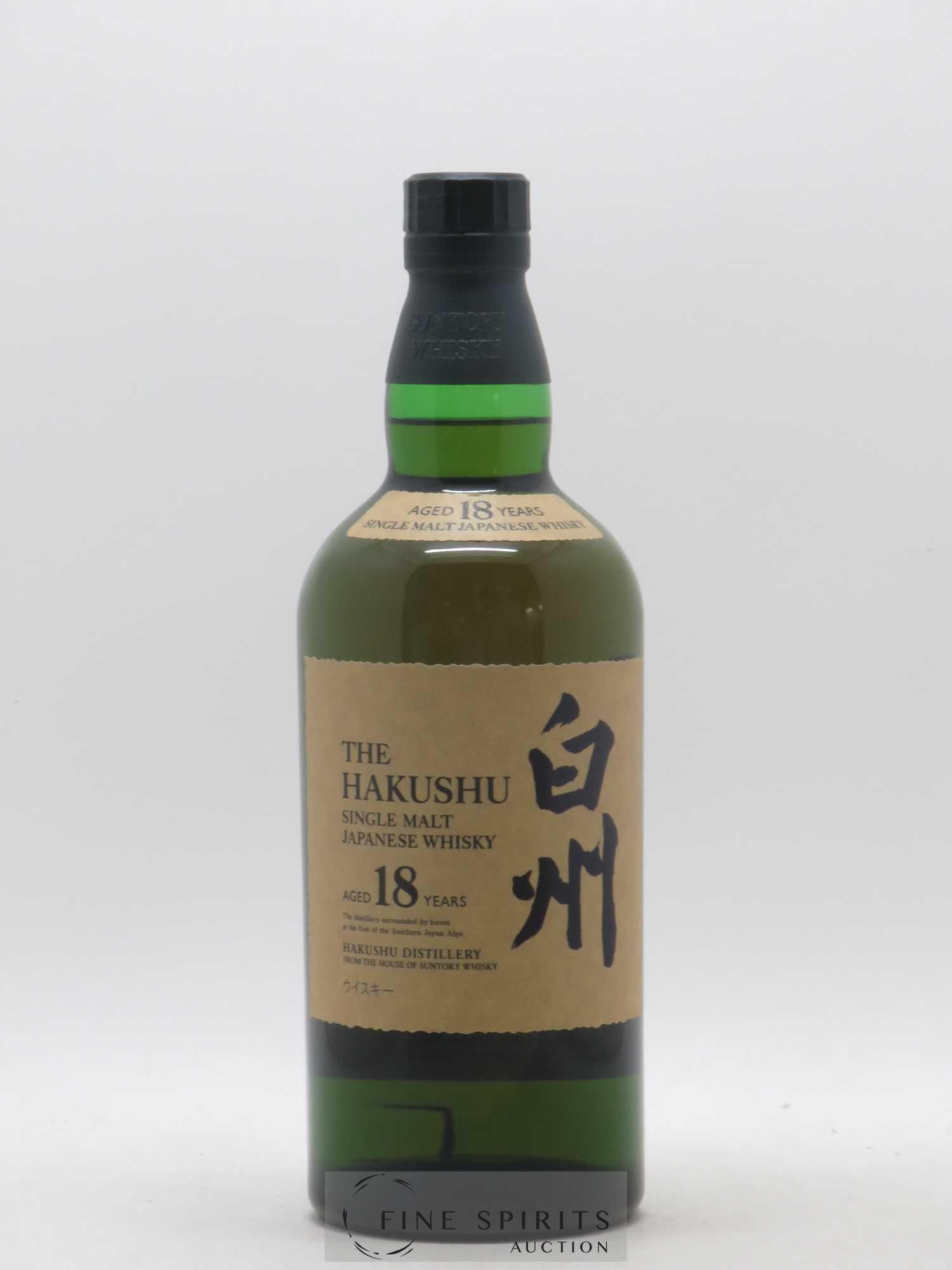 Hakushu 18 years Of. - Lot de 1 bouteille - 1