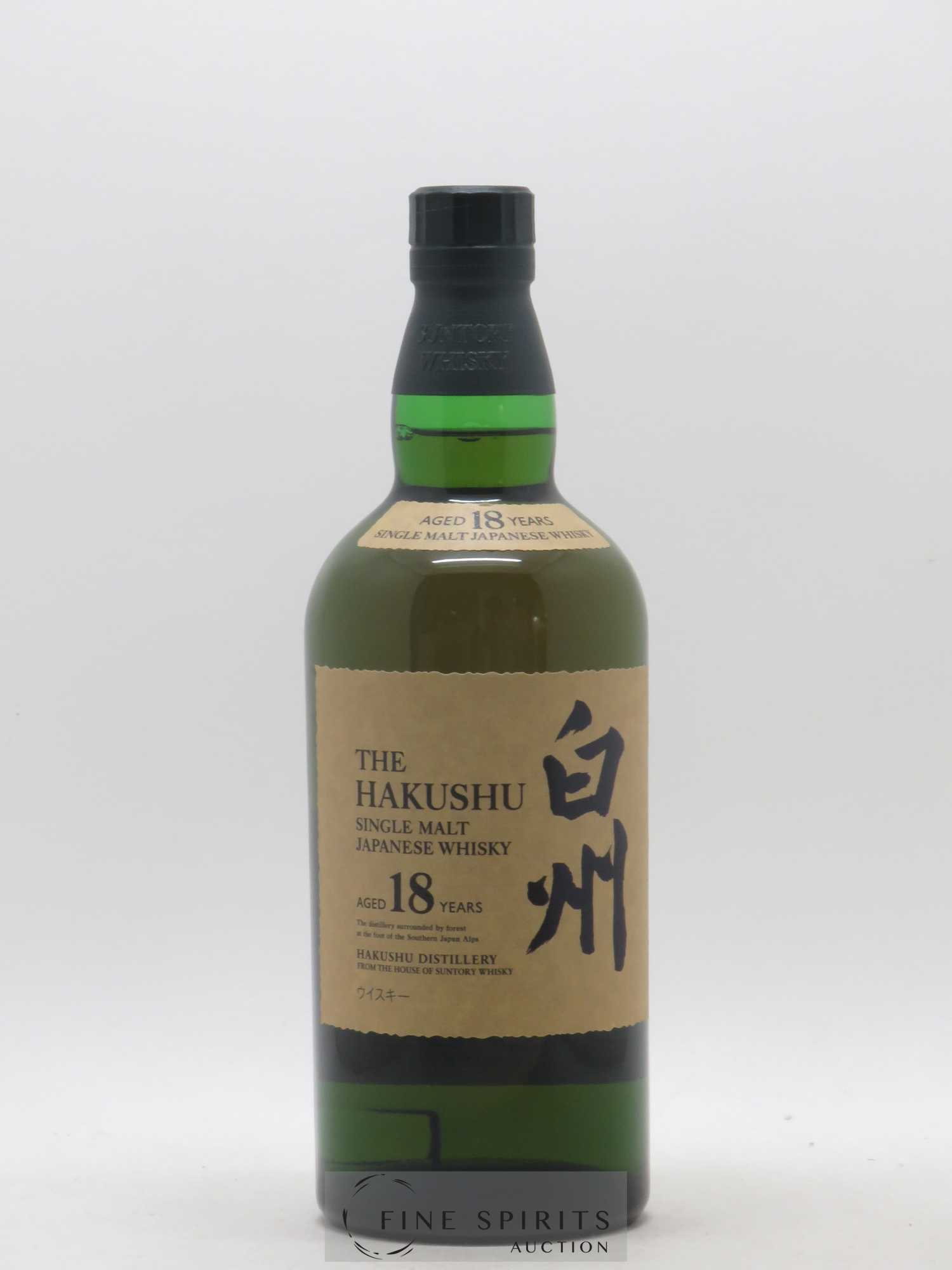 Hakushu 18 years Of. - Lot de 1 bouteille - 1