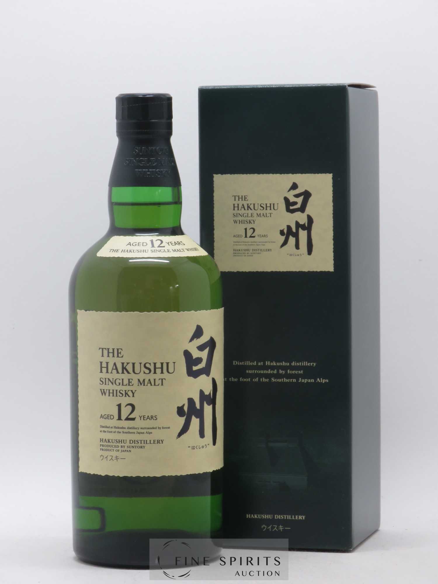 Hakushu 12 years Of. - Lot de 1 bouteille - 0