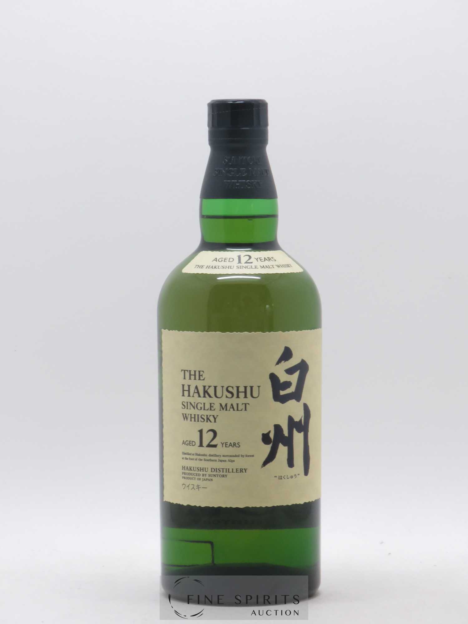 Hakushu 12 years Of. - Lot de 1 bouteille - 1