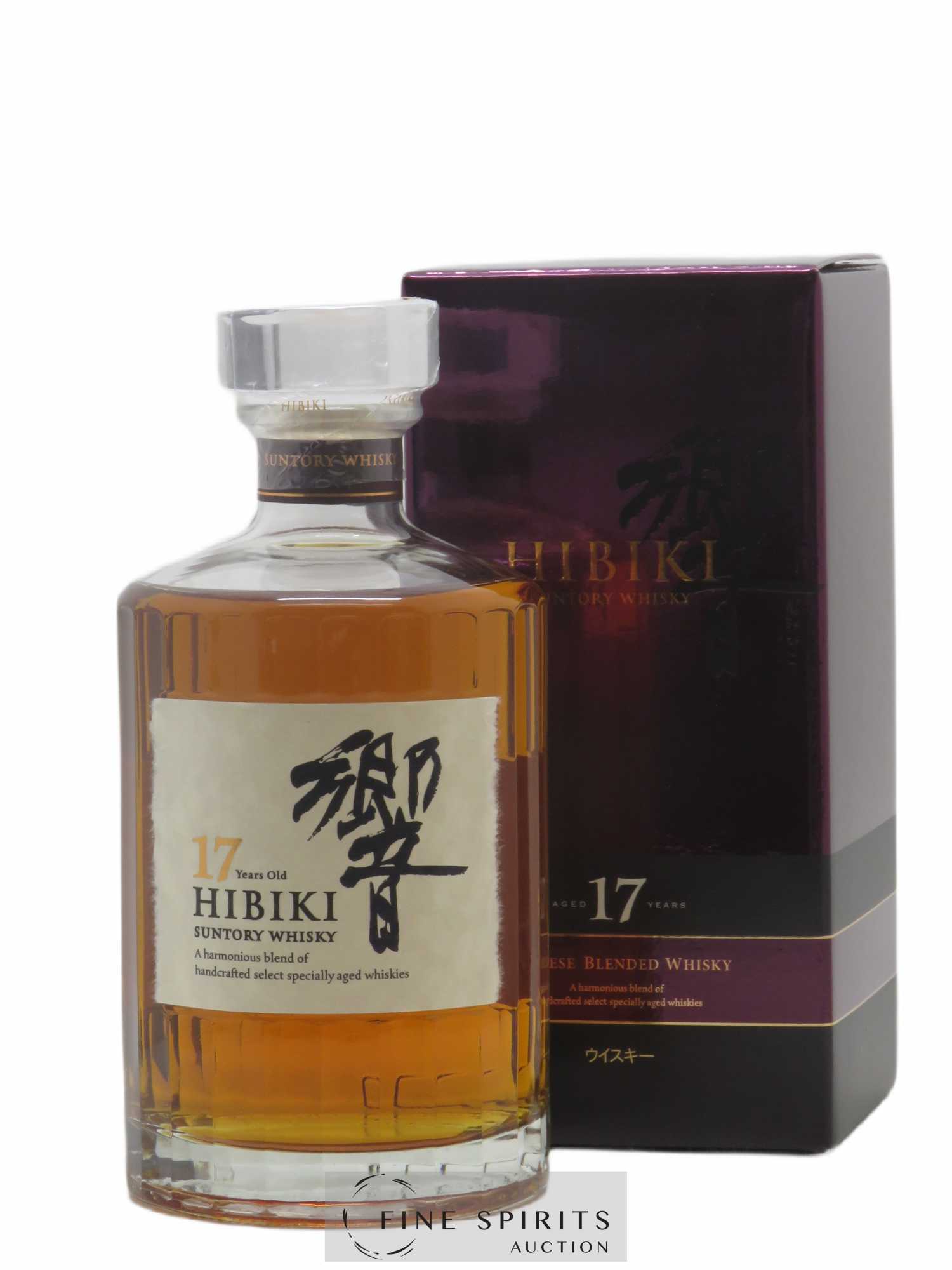 Hibiki 17 years Of. Suntory - Lot de 1 bouteille - 0