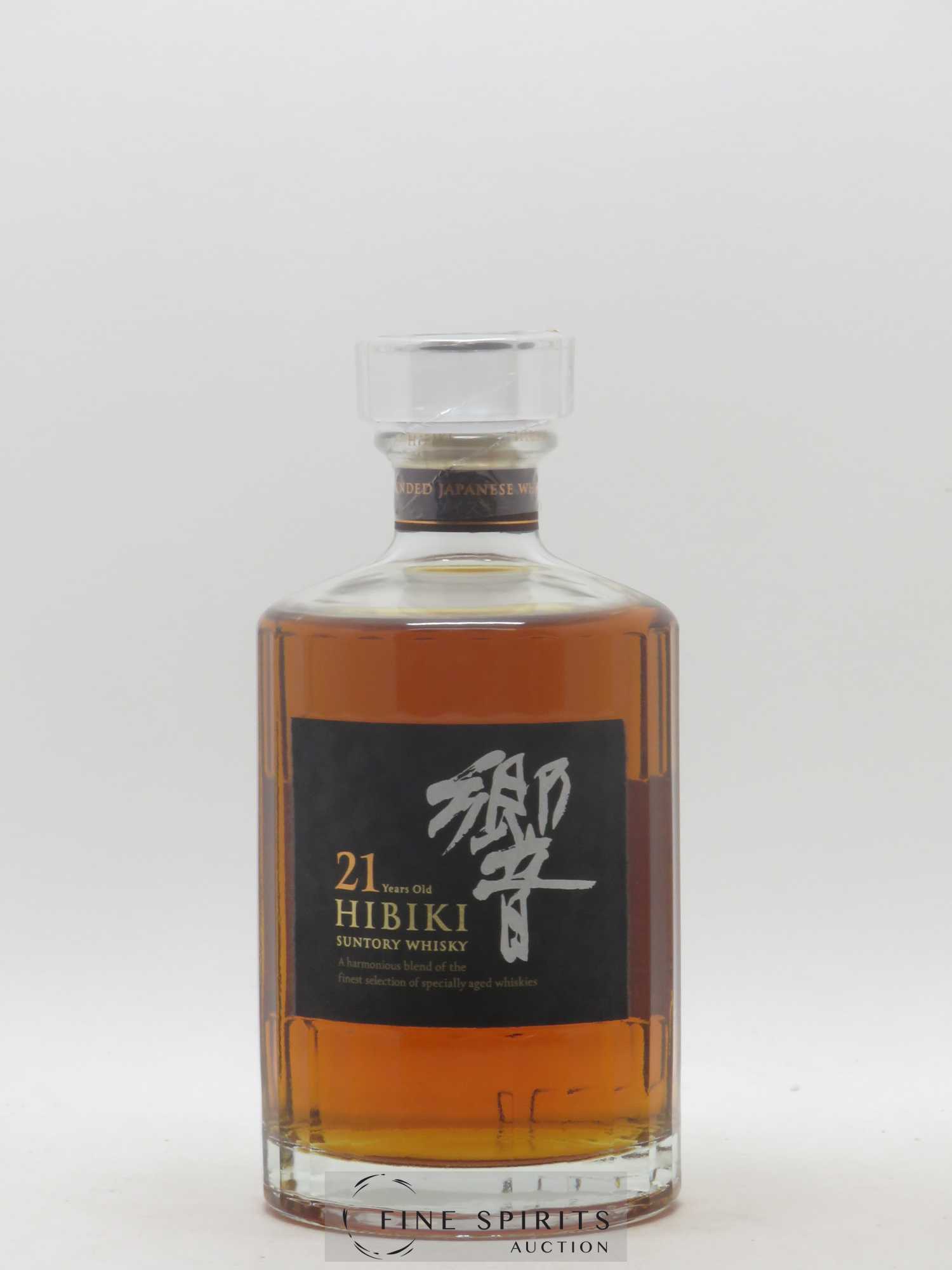 Hibiki 21 years Of. Suntory - Lot de 1 bouteille - 1