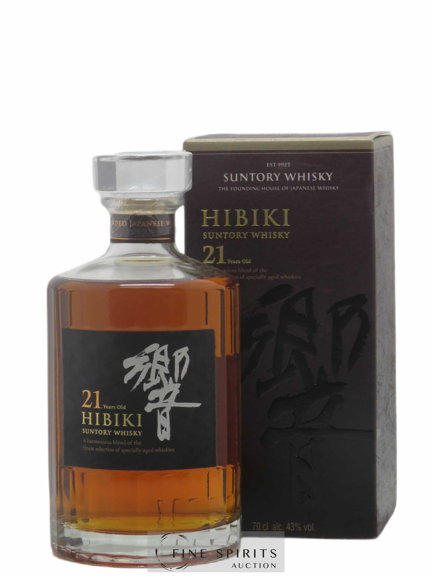 Hibiki 21 years Of. Suntory - Lot de 1 bouteille - 0