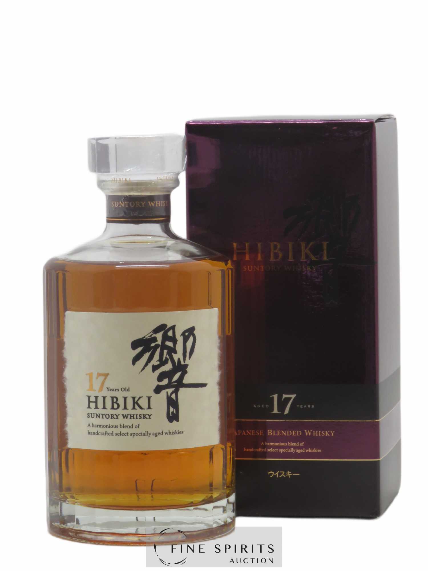 Hibiki 17 years Of. Suntory - Lot de 1 bouteille - 0