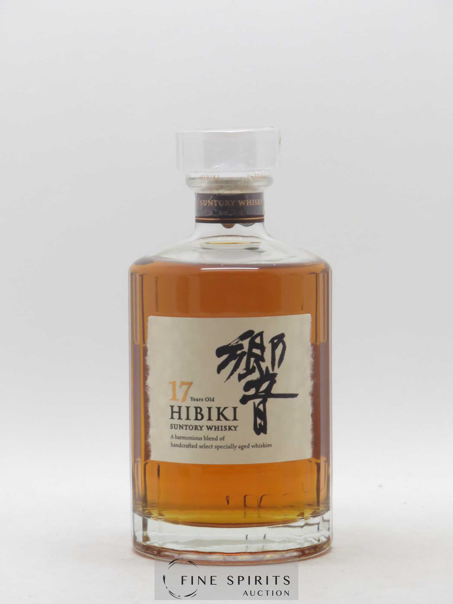 Hibiki 17 years Of. Suntory - Lot de 1 bouteille - 1