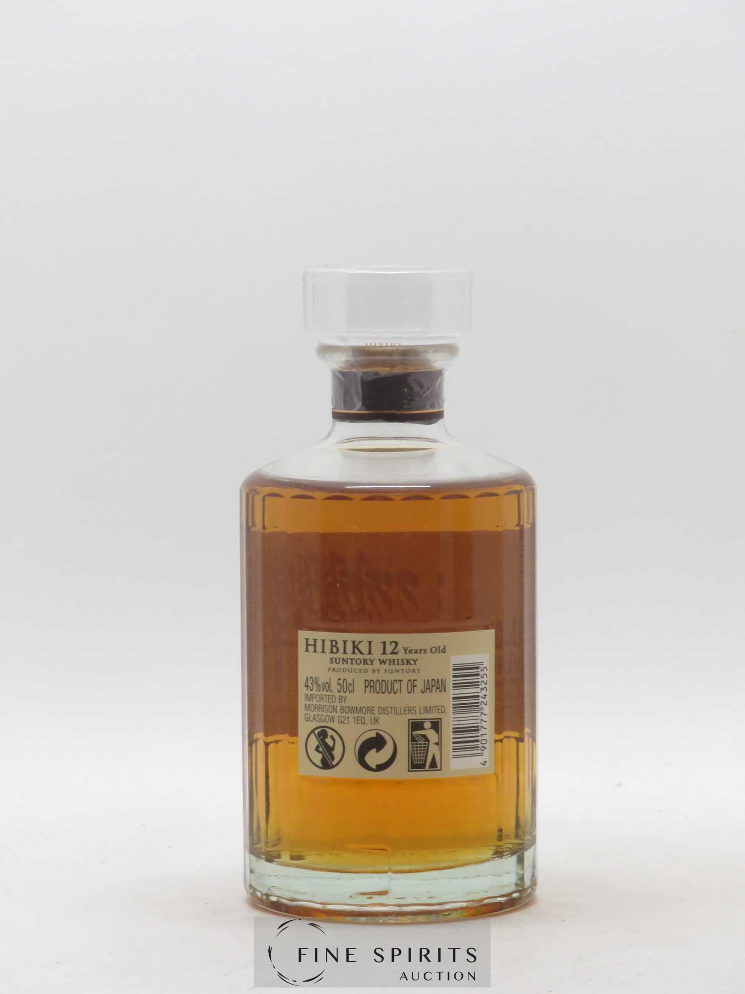 Hibiki 12 years Of. Suntory (50cl.) - Lot de 1 bouteille - 2