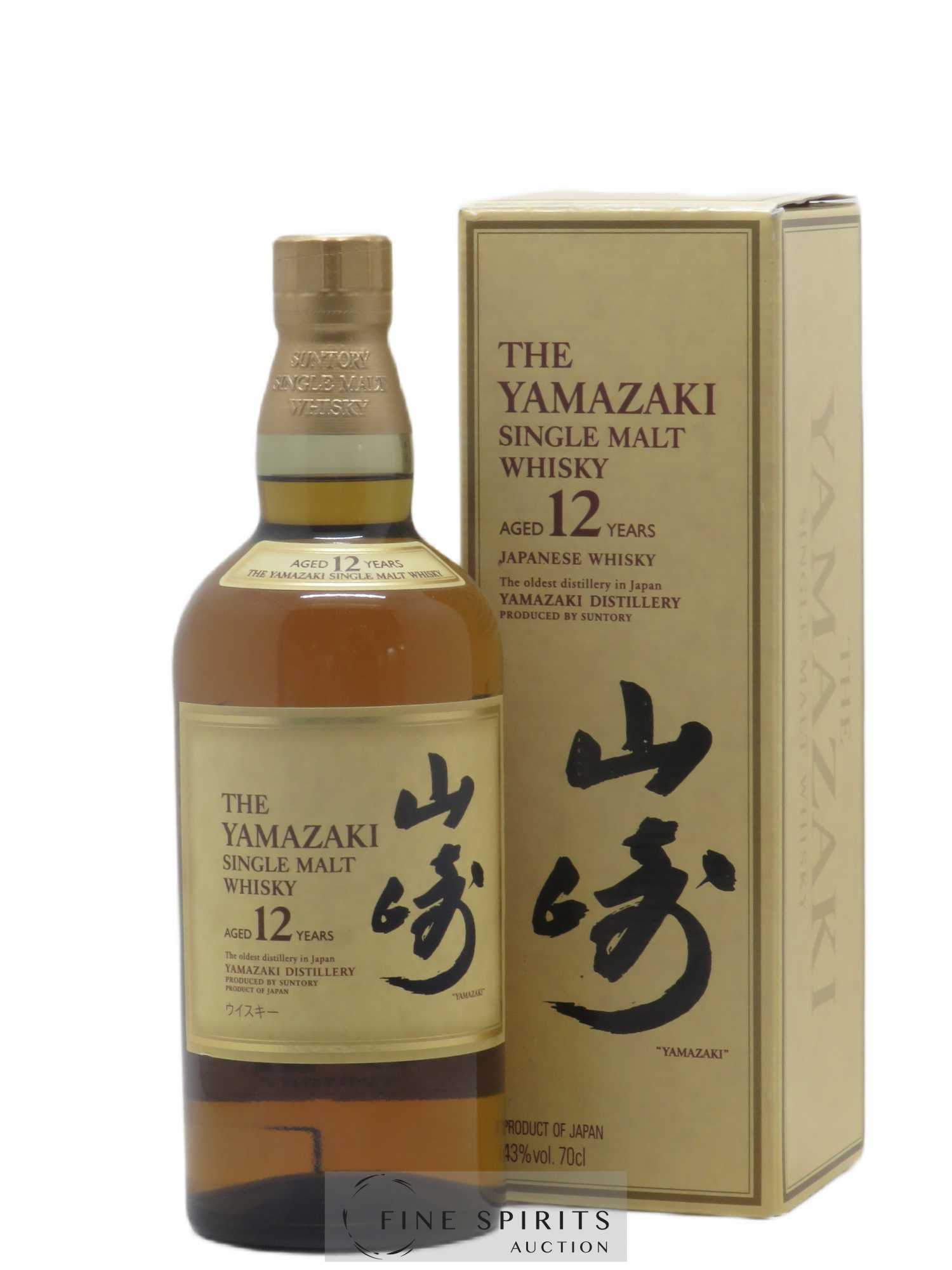 Yamazaki 12 years Of. - Lot de 1 bouteille - 0
