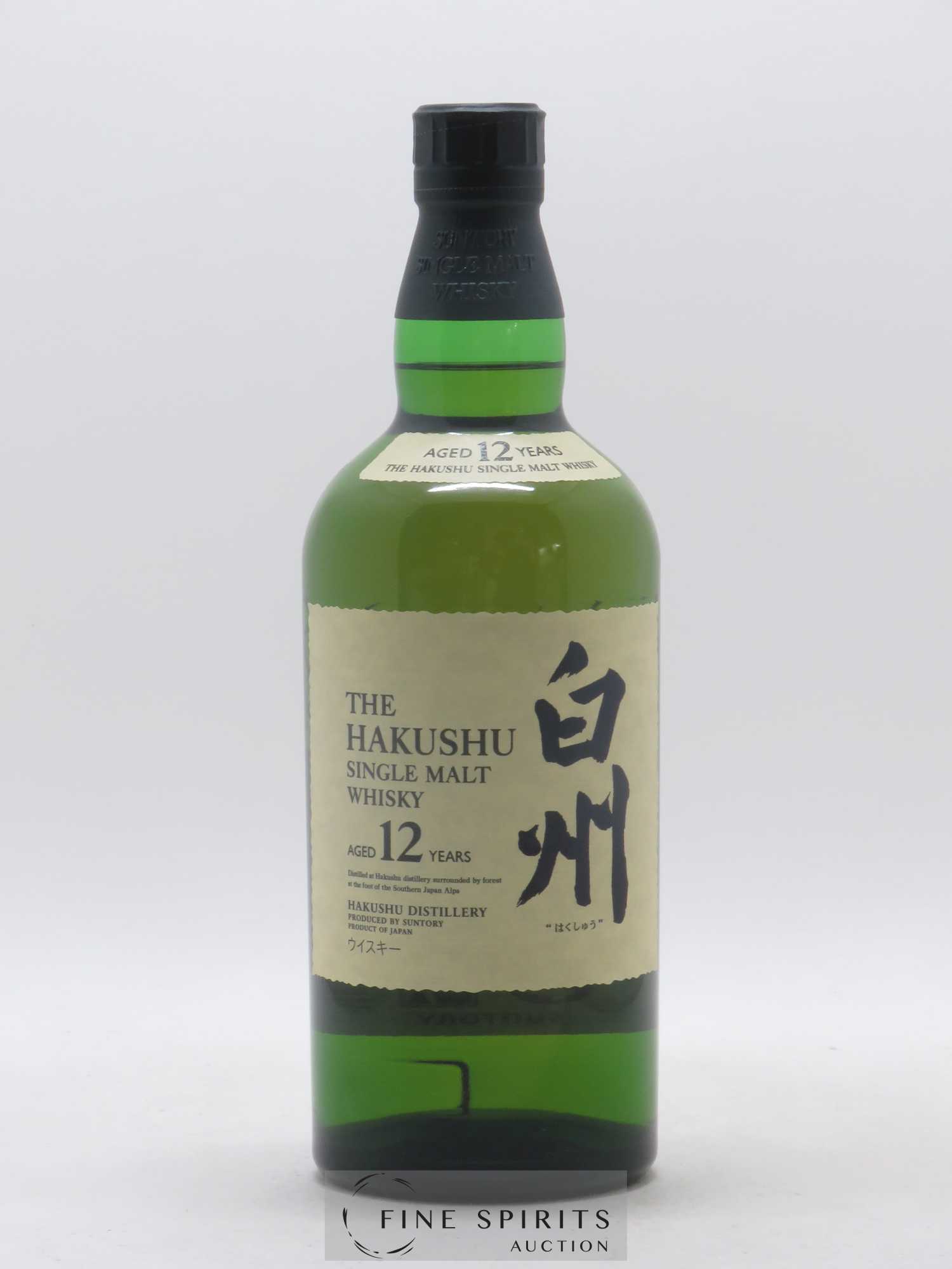 Hakushu 12 years Of. - Lot de 1 bouteille - 1