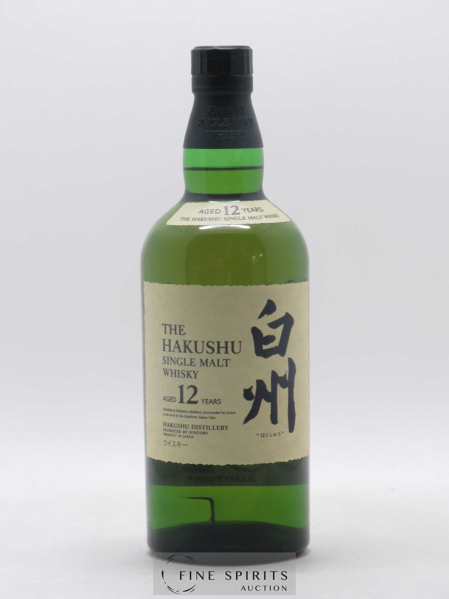Hakushu 12 years Of. - Lot de 1 bouteille - 1