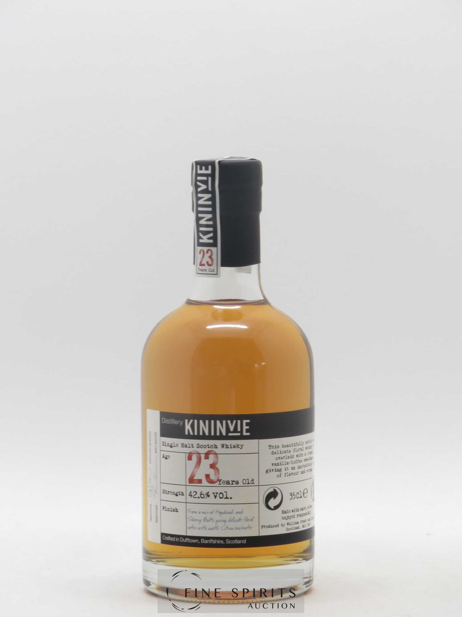 Kininvie 23 years Of. Hogshead & Sherry Butts Finish - Posten von 1 Demi-Flasche - 1