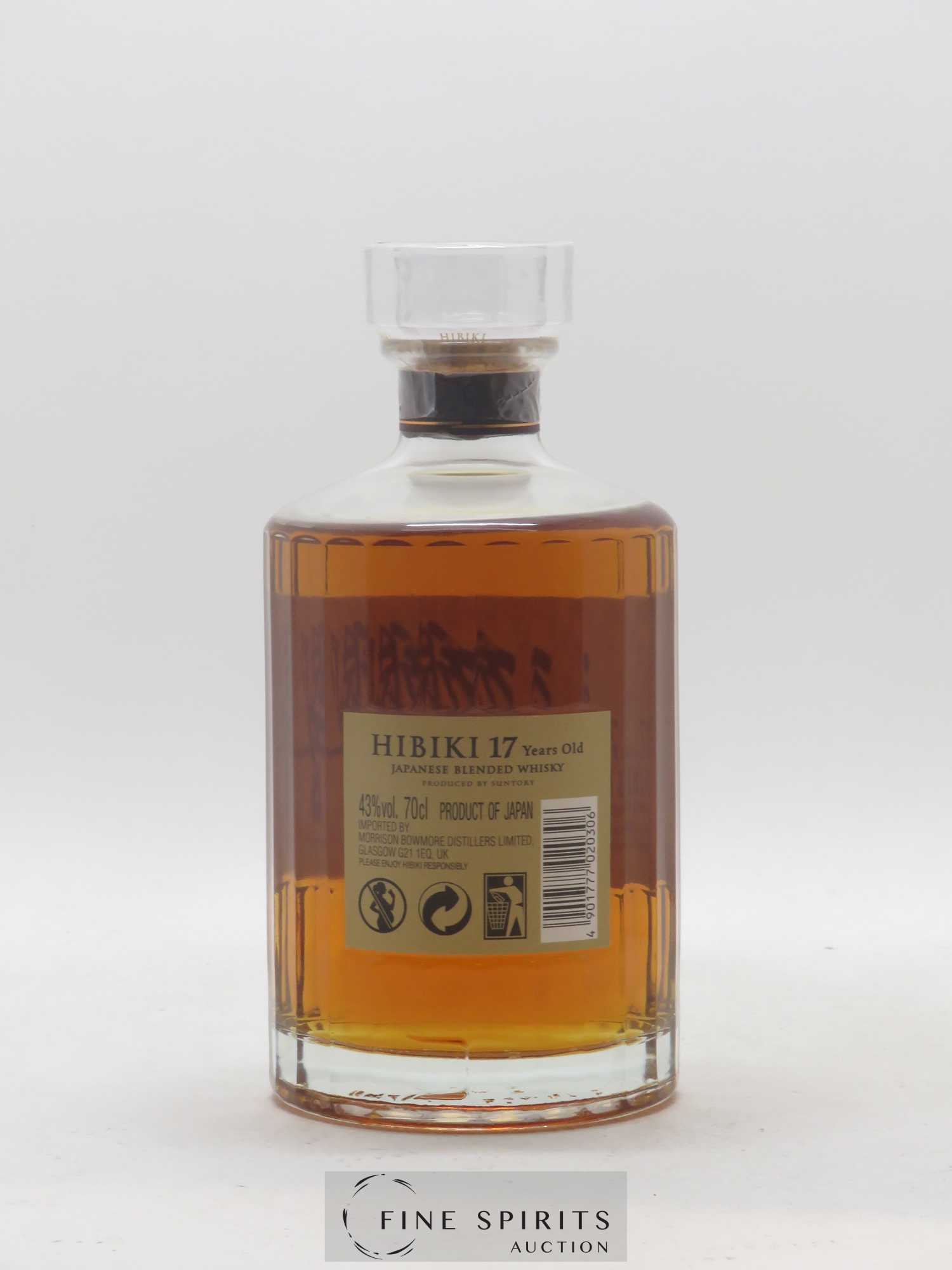 Hibiki 17 years Of. Suntory - Lot of 1 bottle - 2