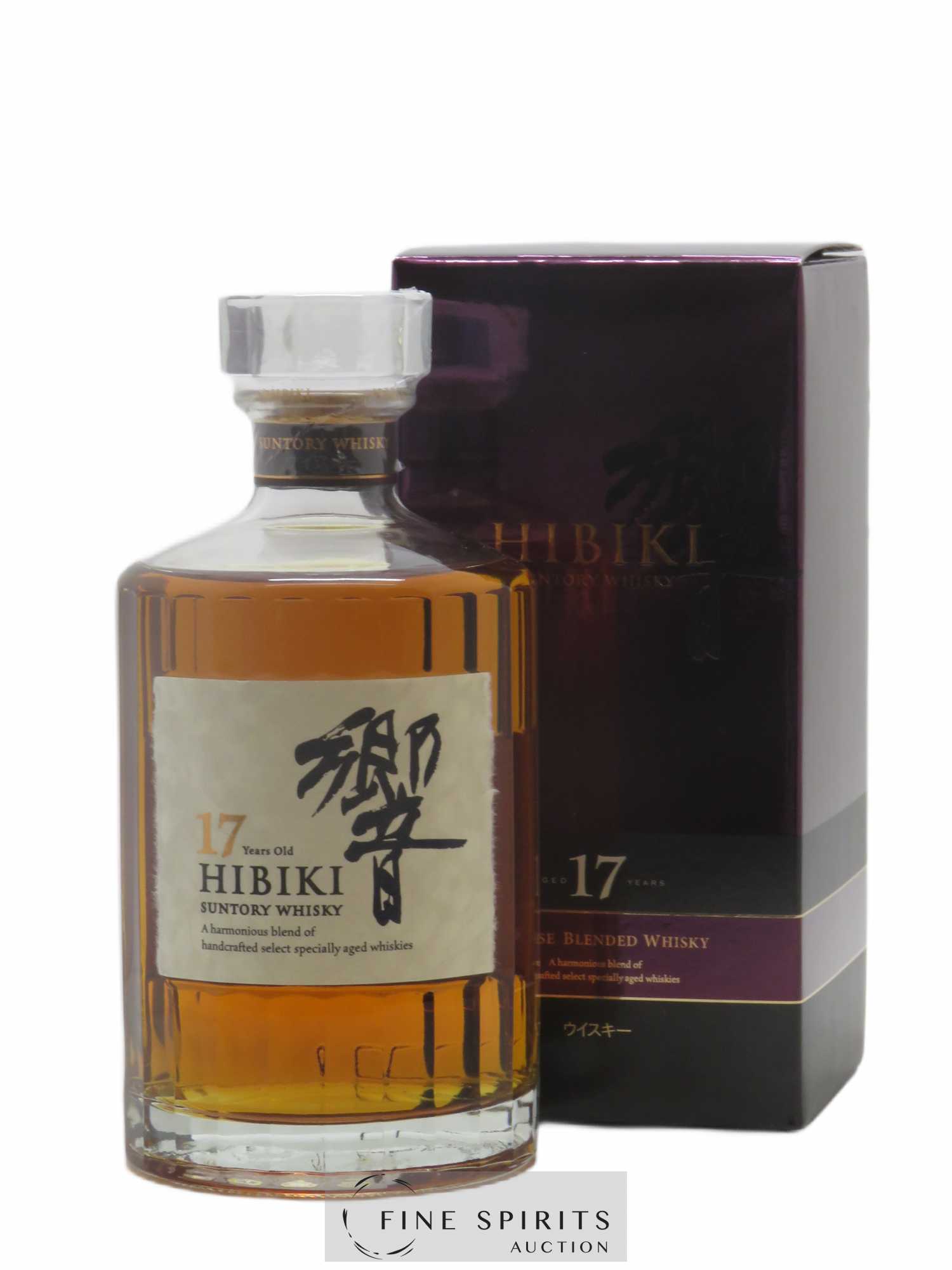 Hibiki 17 years Of. Suntory - Lot de 1 bouteille - 0