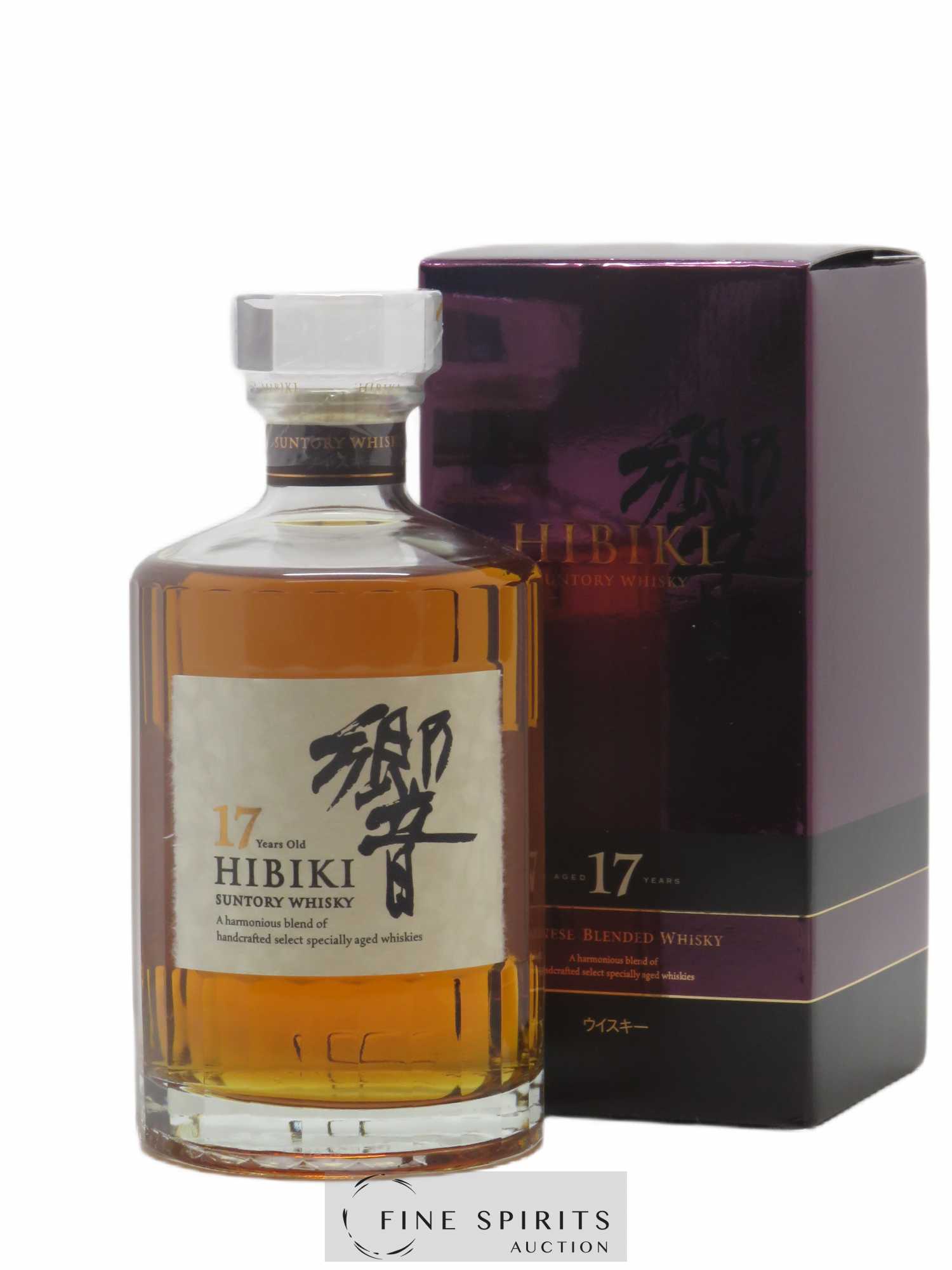 Hibiki 17 years Of. Suntory - Lot de 1 bouteille - 0