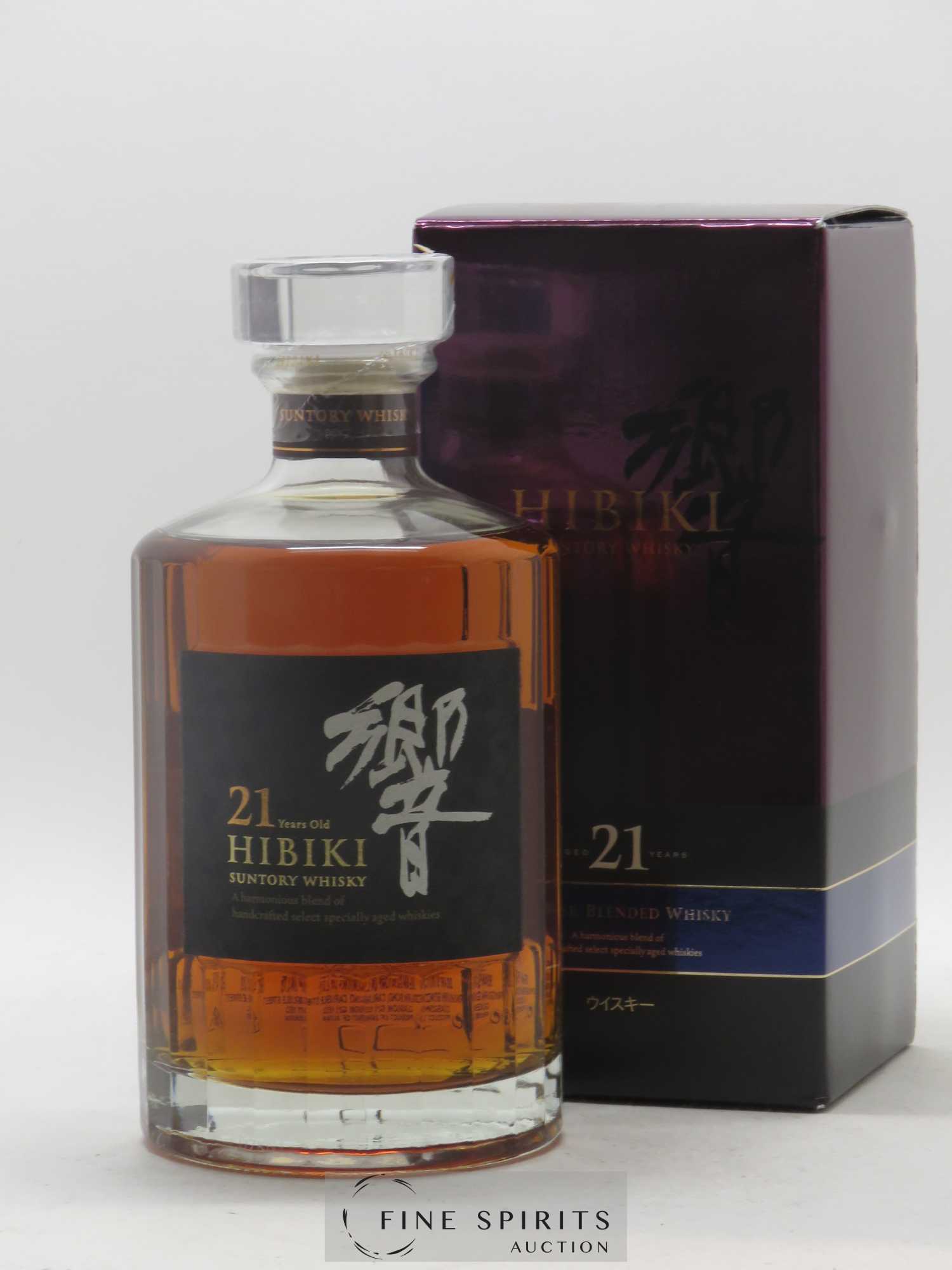 Hibiki 21 years Of. Suntory - Lot de 1 bouteille - 0