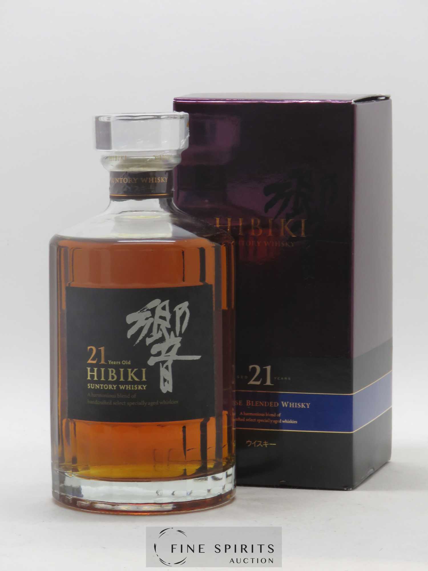 Hibiki 21 years Of. Suntory - Lot de 1 bouteille - 0