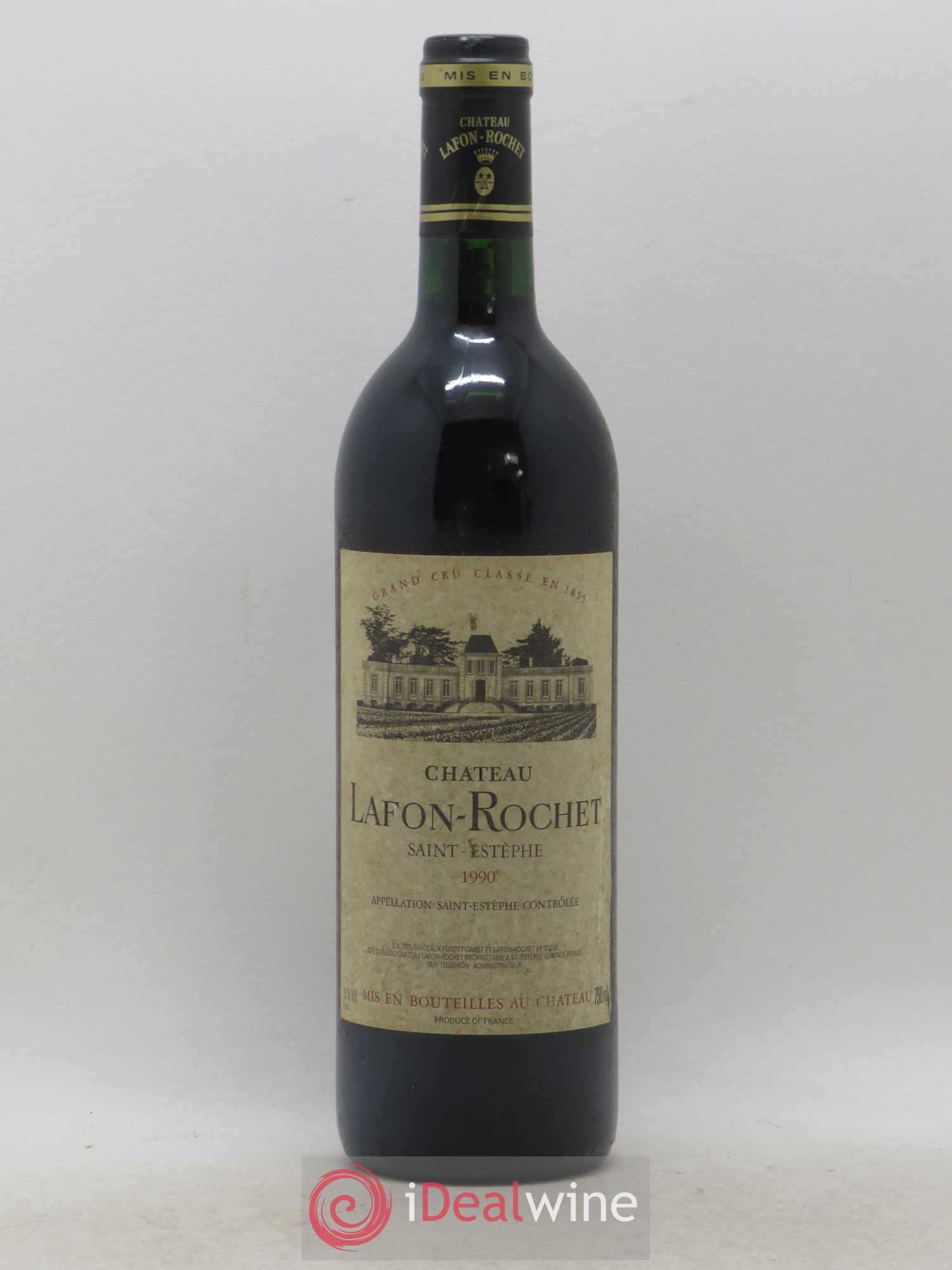 Château Lafon Rochet 4ème Grand Cru Classé 1990 - Lot de 1 bouteille - 0