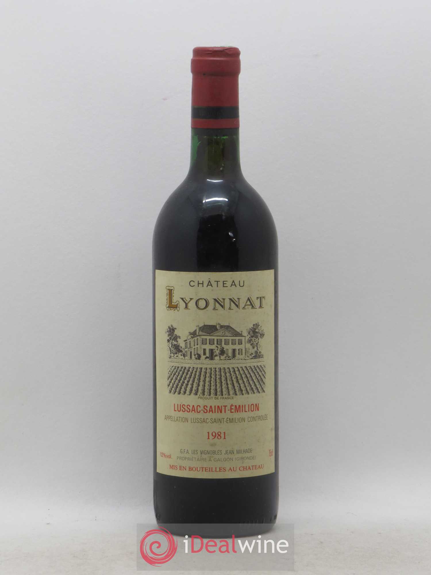 Château Lyonnat 1981 - Lot de 1 bouteille - 0