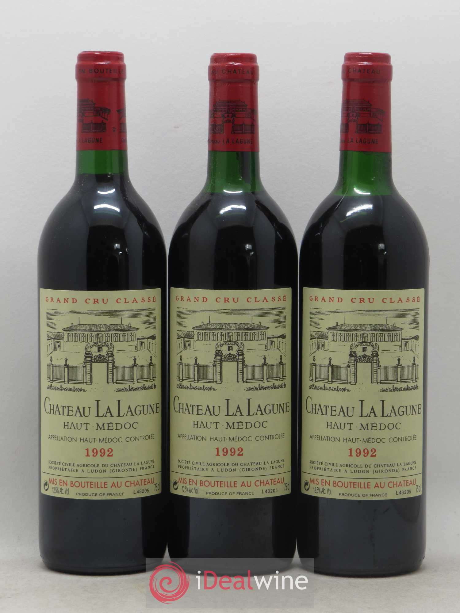Château la Lagune 3ème Grand Cru Classé 1992 - Lot de 12 bouteilles - 3