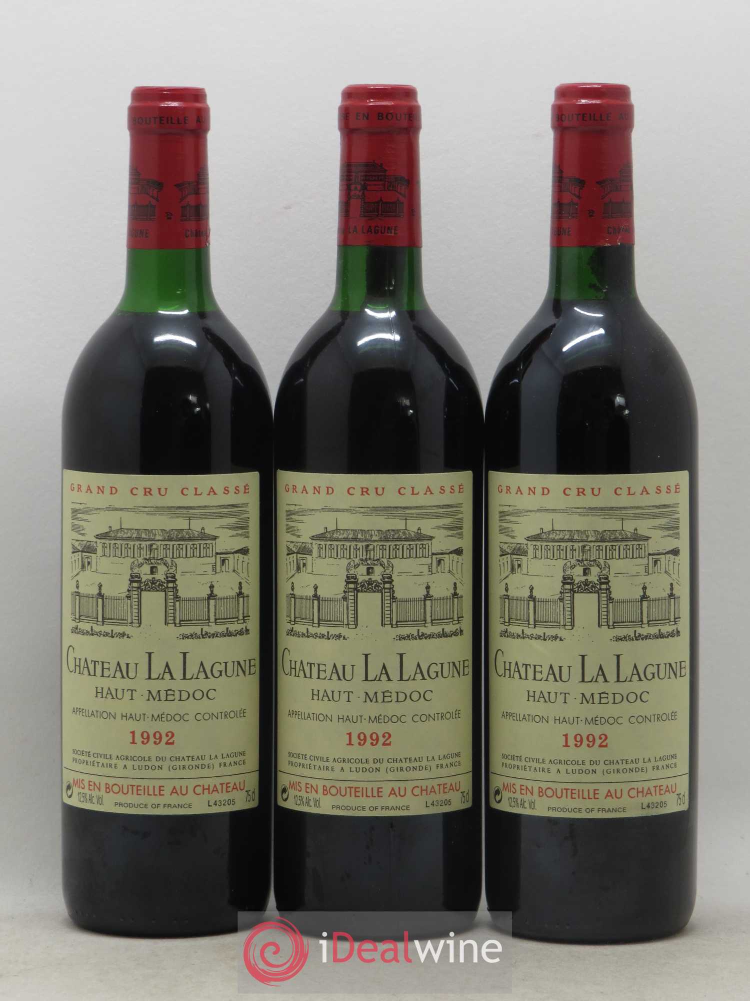 Château la Lagune 3ème Grand Cru Classé 1992 - Lot de 12 bouteilles - 4