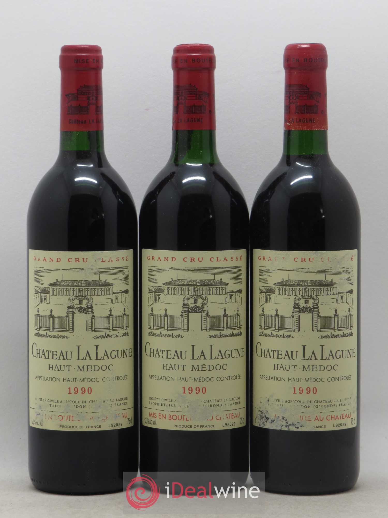 Château la Lagune 3ème Grand Cru Classé 1990 - Lot de 12 bouteilles - 4