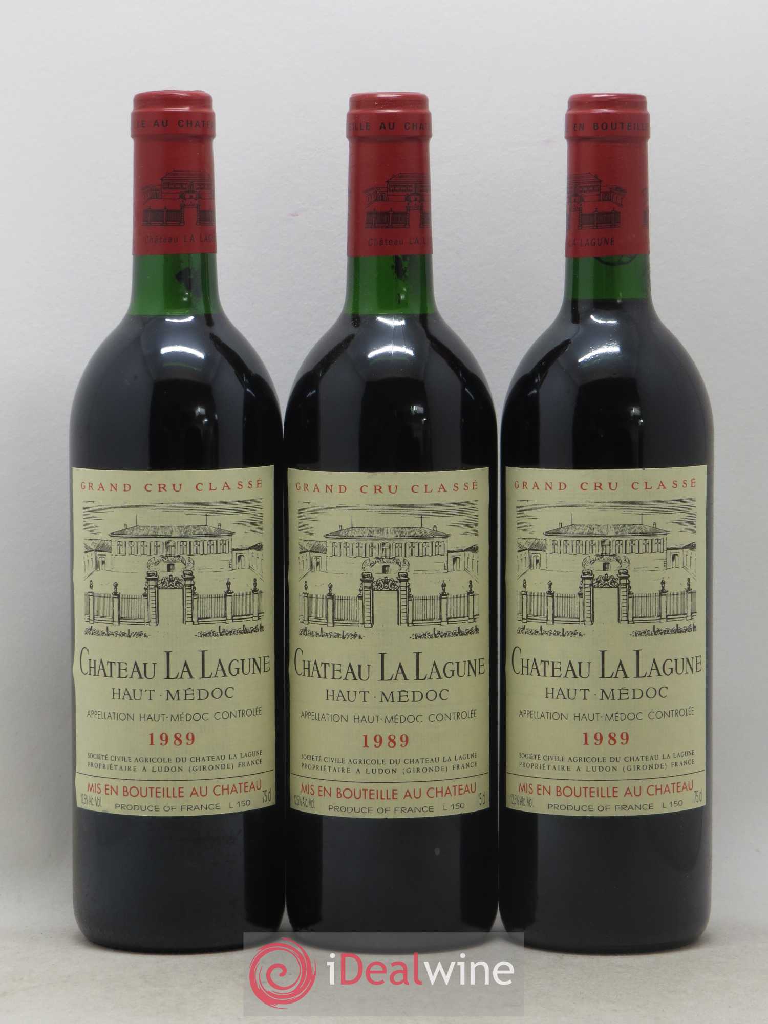 Château la Lagune 3ème Grand Cru Classé 1989 - Lot de 12 bouteilles - 3