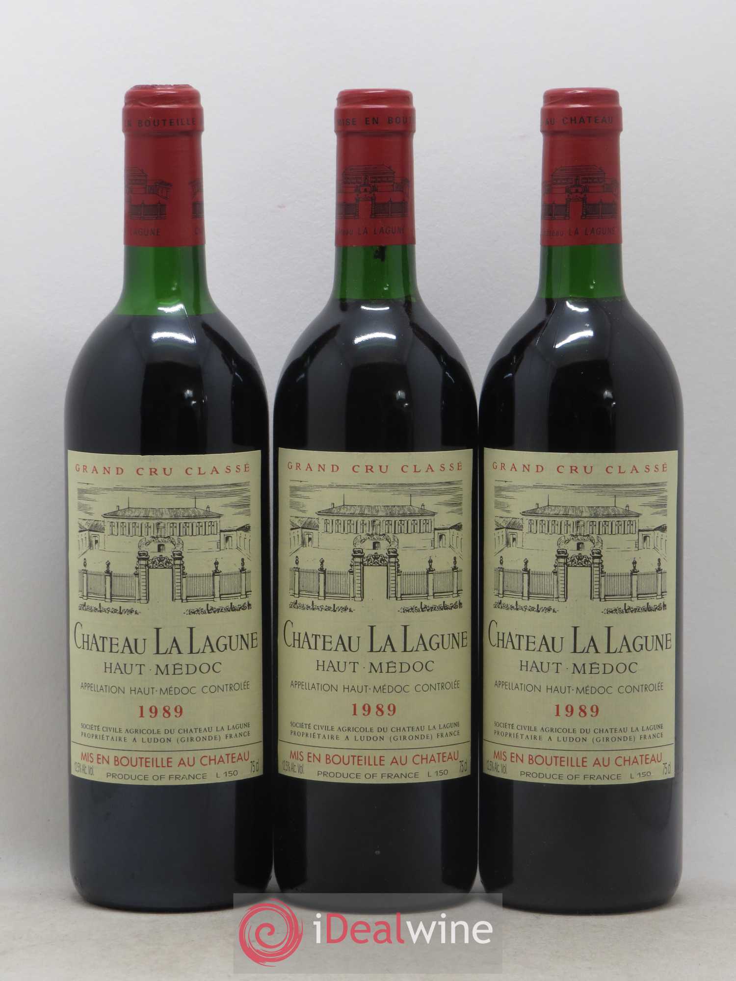 Château la Lagune 3ème Grand Cru Classé 1989 - Lot de 12 bouteilles - 4