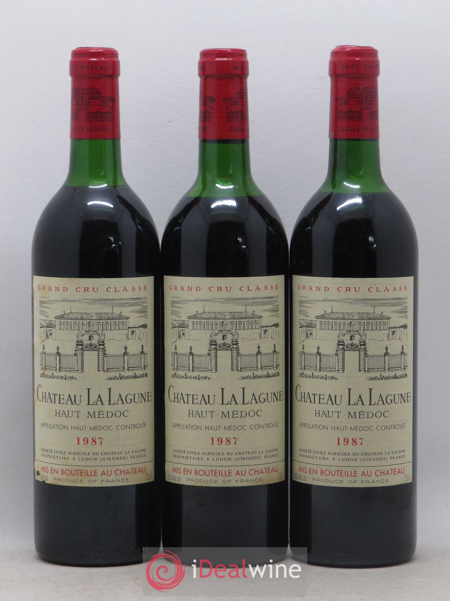 Château la Lagune 3ème Grand Cru Classé 1987 - Lot de 12 bouteilles - 2