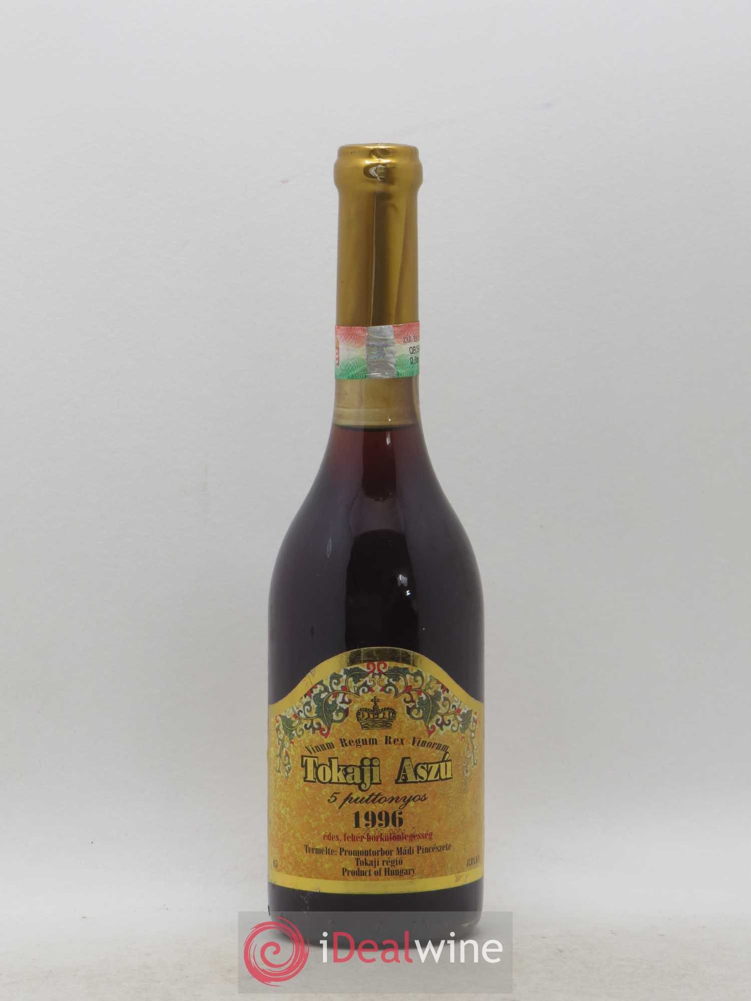 Tokaji Aszu 5 Puttonyos Borkulonlegesseg 50cl 1996 - Posten von 1 Flasche - 0