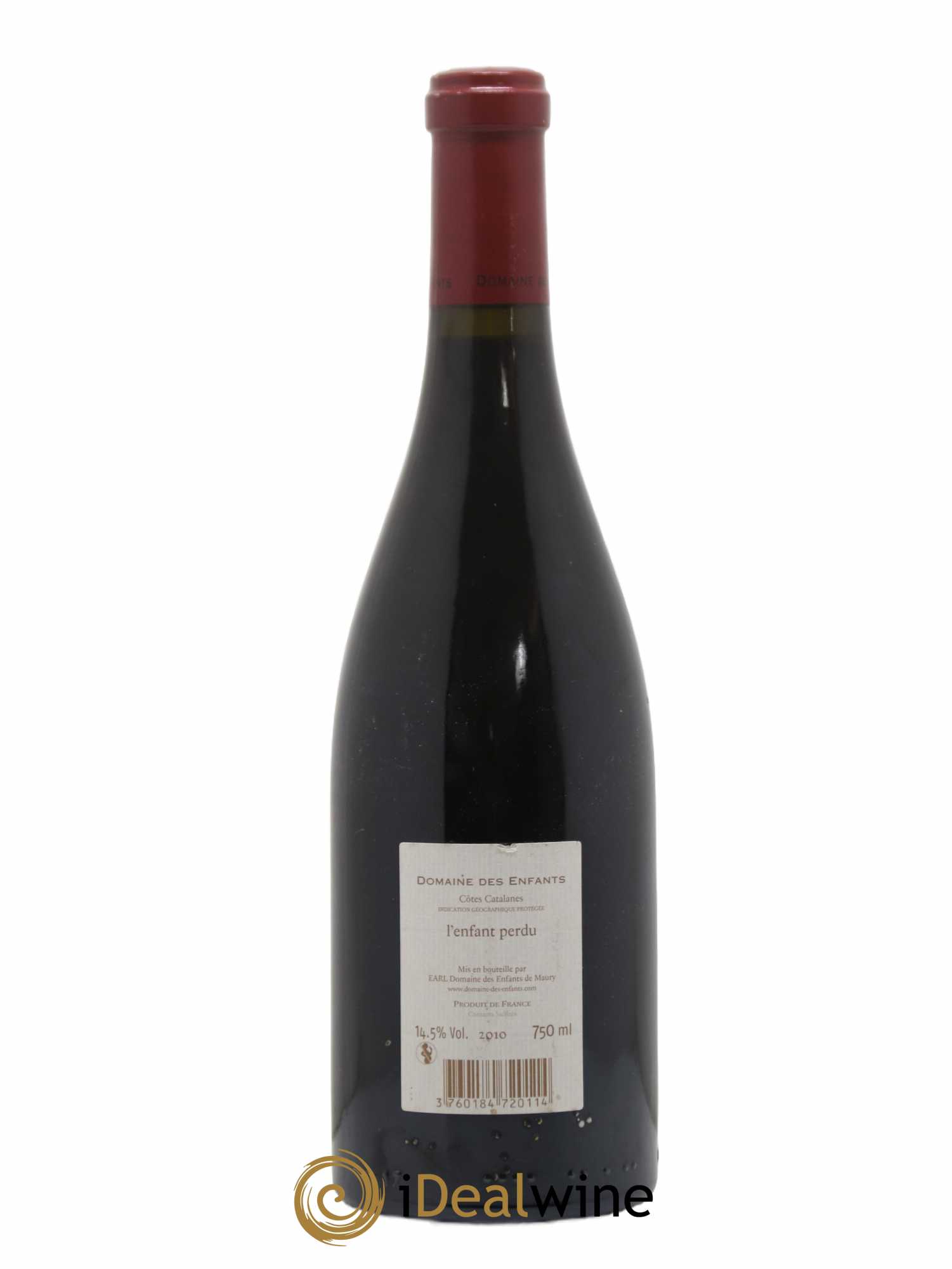 Côtes Catalanes (VDP des Côtes Catalanes) L'Enfant Perdu Domaine des Enfants 2010 - Posten von 1 Flasche - 1