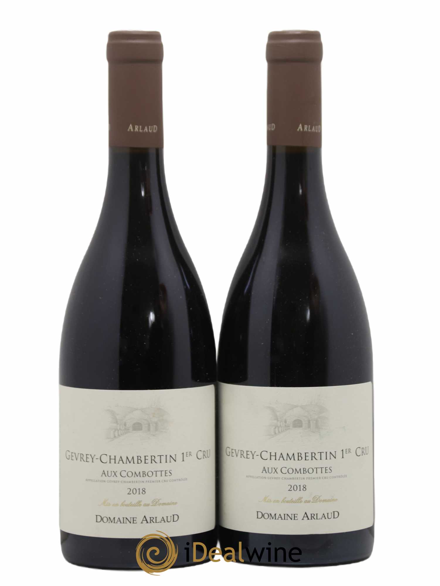 Gevrey-Chambertin 1er Cru Aux Combottes Arlaud 2018 - Lot de 2 bouteilles - 0