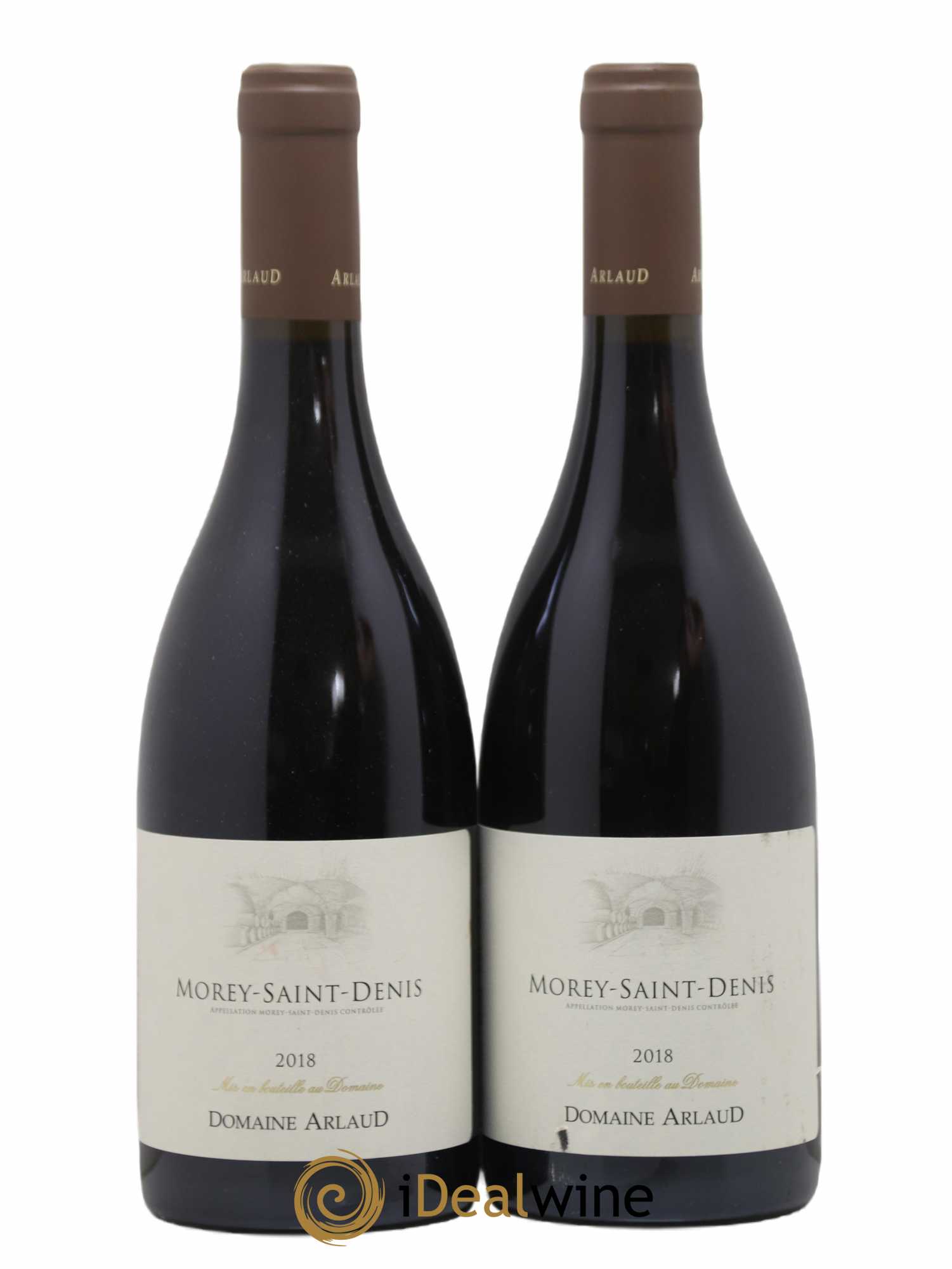 Morey-Saint-Denis Arlaud 2018 - Lot de 2 bouteilles - 0