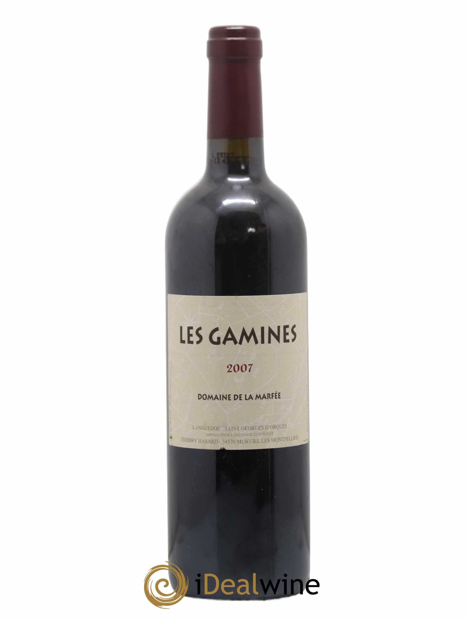 Languedoc Les Gamines Domaine Marfée 2007 - Posten von 1 Flasche - 0