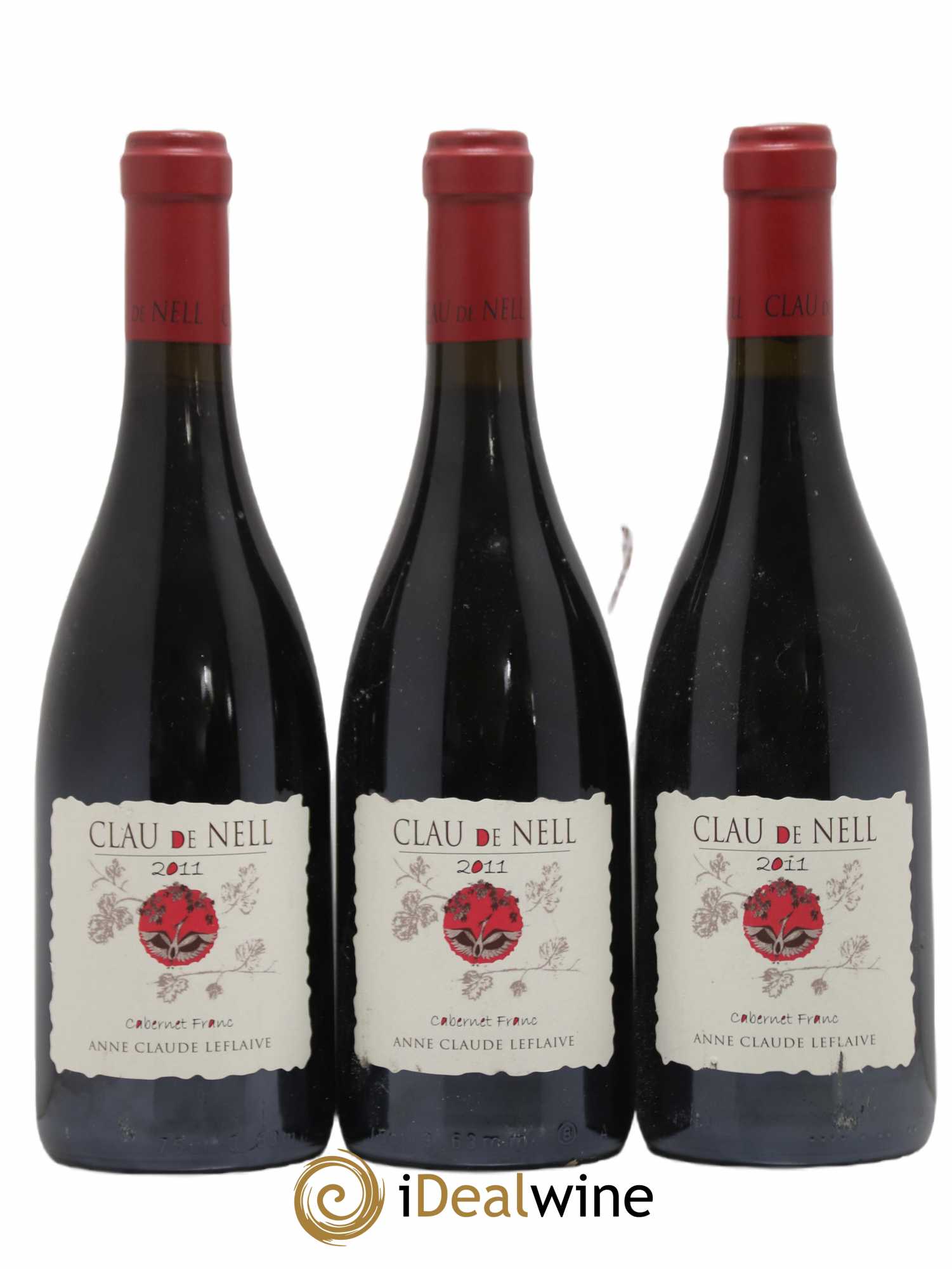 Anjou Cabernet franc Clau de Nell 2011 - Lot de 3 bouteilles - 0